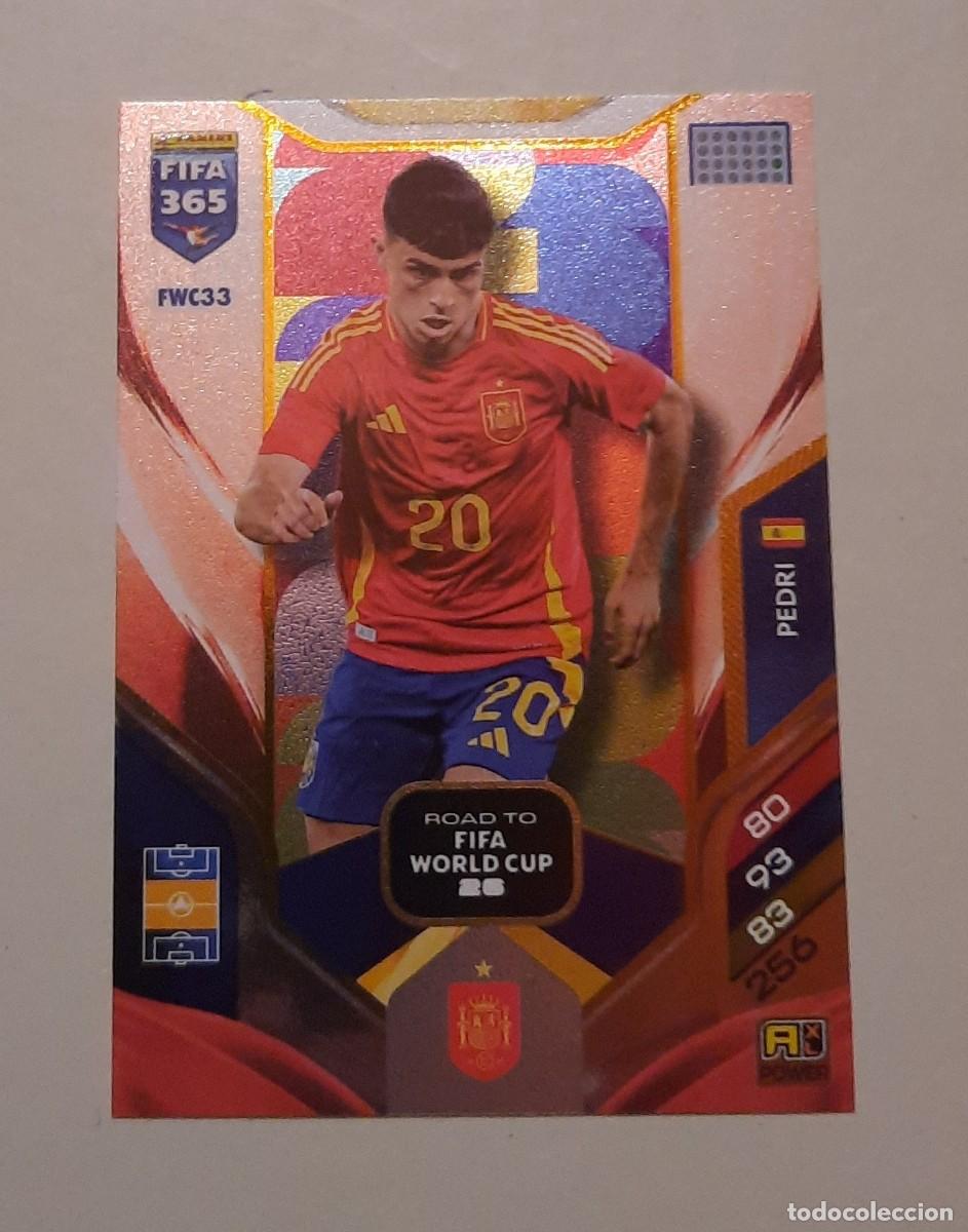 Football Stickers: Espa&ntilde;a Pedri Road to World Cup 2026 FWC33 Fifa 365 2026