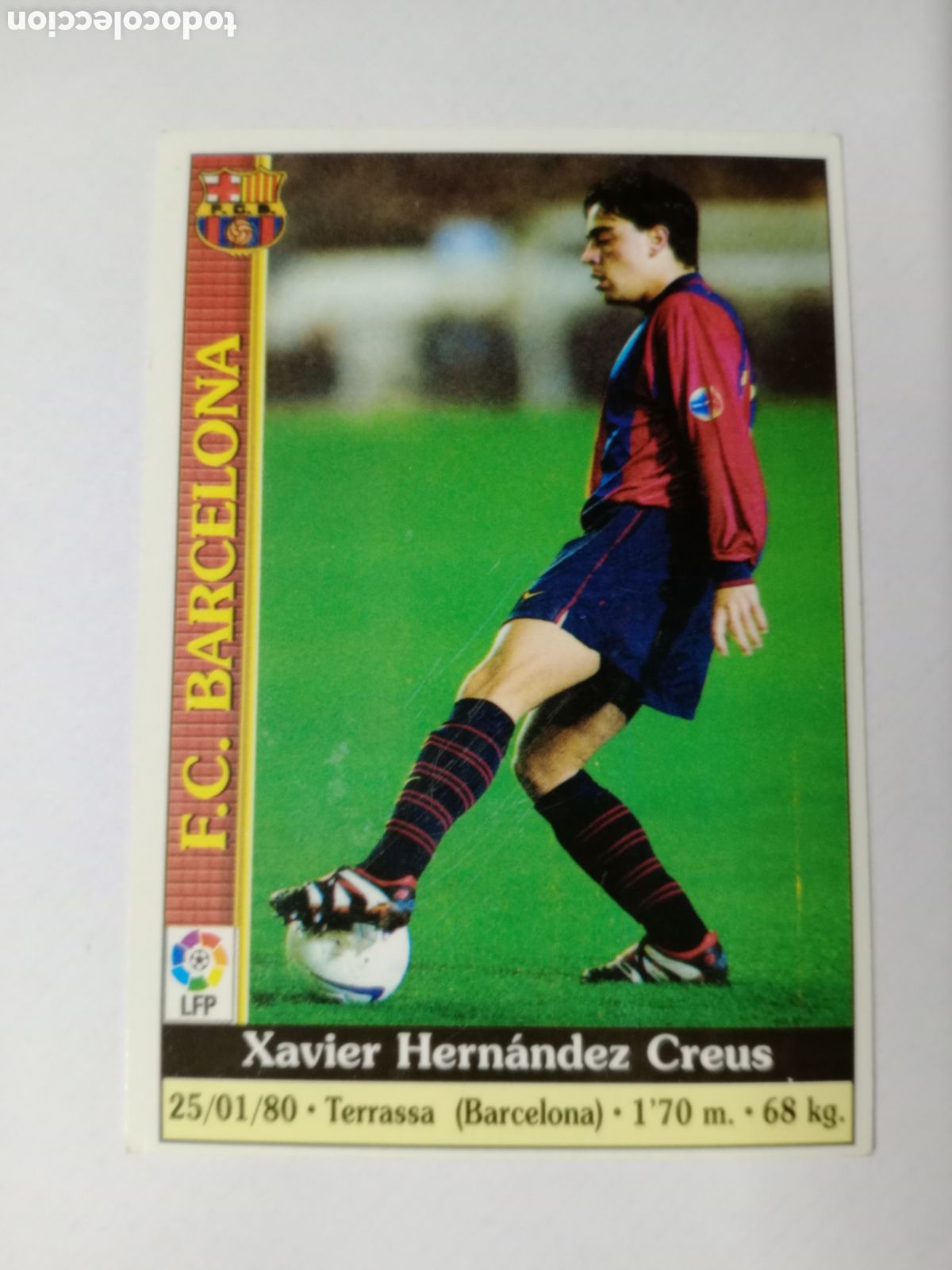 Cartes &agrave; collectionner de Football: 1998 1999 98 99 CROMO EN BUEN ESTADO MUNDICROMO BARCELONA XAVI N 18