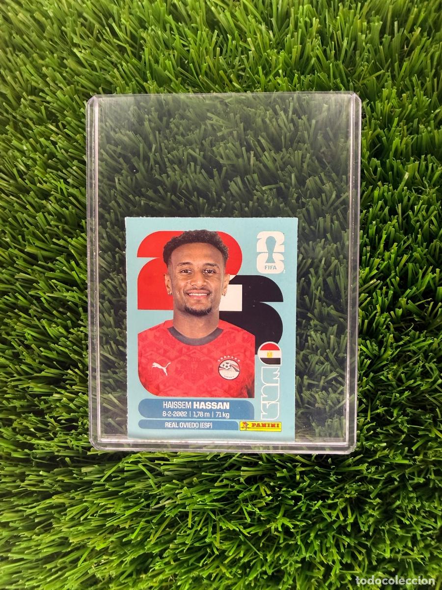 Cartes &agrave; collectionner de Football: N&ordm; EGY18B Haissem Hassan Actualizaci&oacute;n Egipto Mundial 2026 Stickers