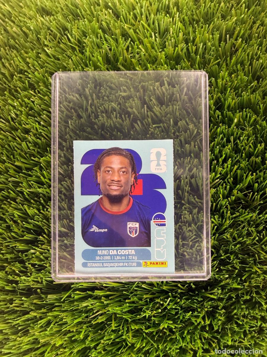 Cromos de Futebol: N&ordm; CPV20B Nuno Da Costa Actualizaci&oacute;n Cabo Verde Mundial 2026 Stickers