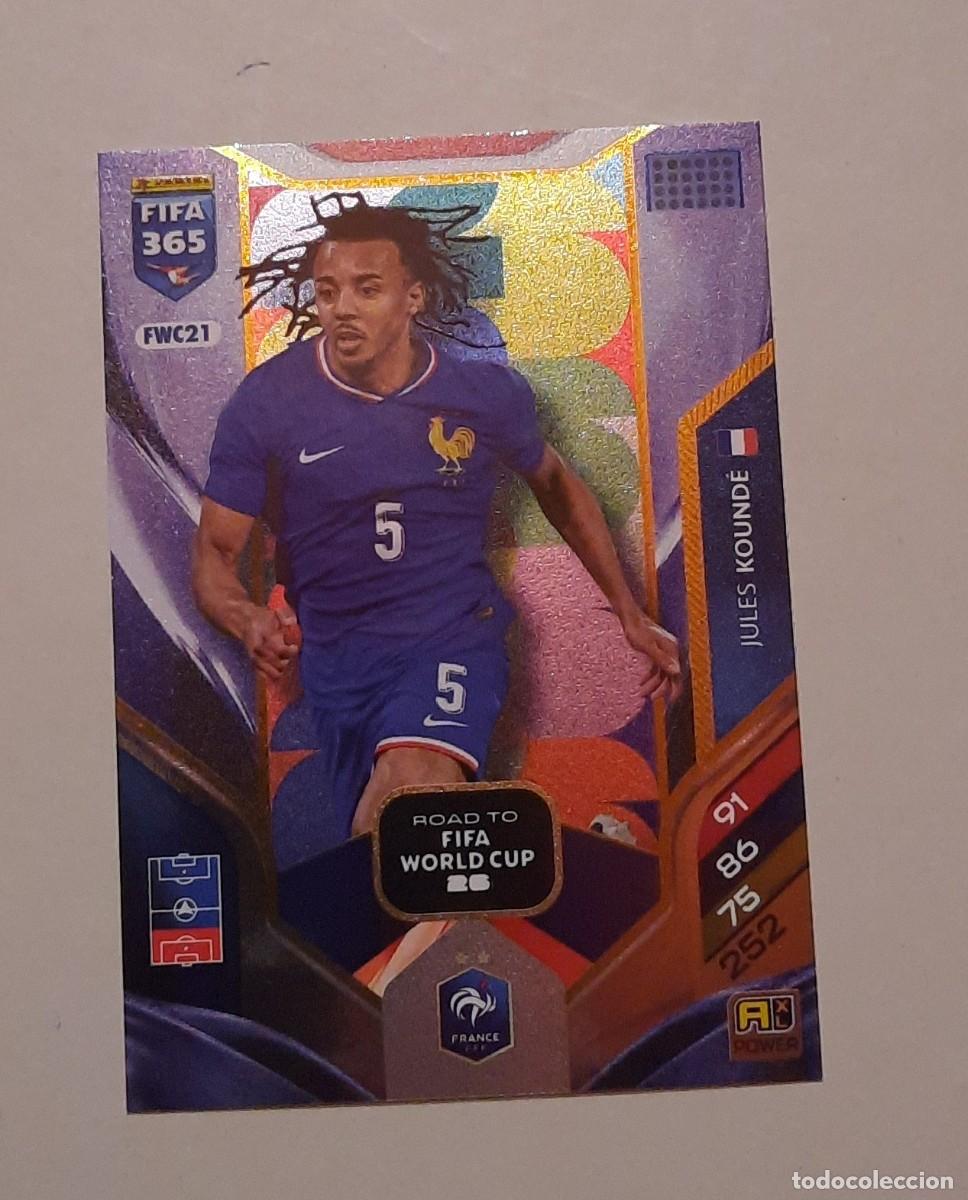 Football Stickers: Francia Jules Kound&eacute; Road to World Cup 2026 FWC21 Fifa 365 2026