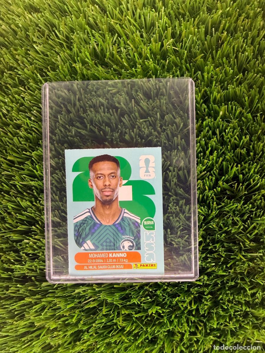 Cromos de Futebol: N&ordm; KSA14B Mohamed Kanno Actualizaci&oacute;n Arabia Saud&iacute; Mundial 2026 Stickers