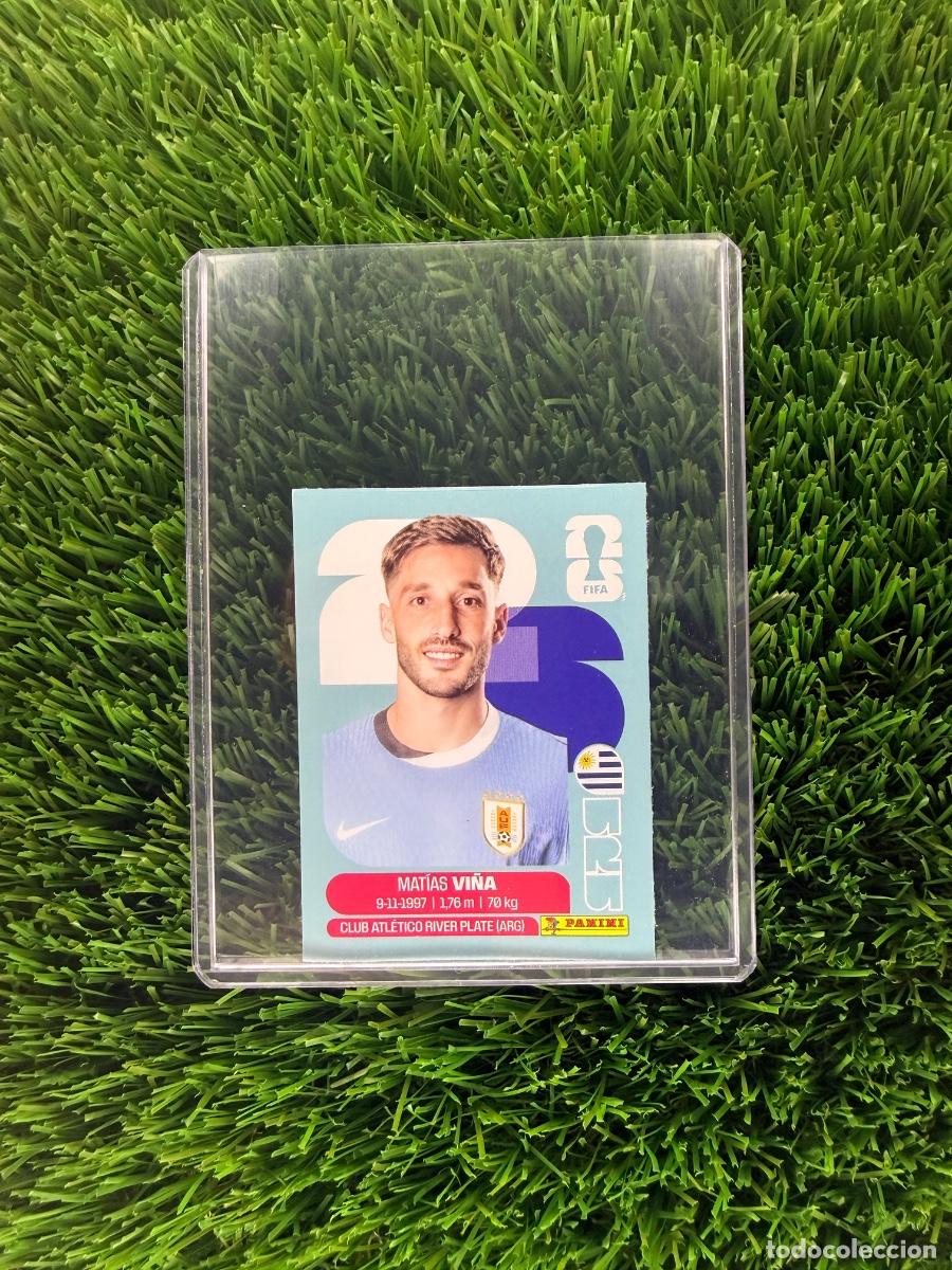 Cromos de Futebol: N&ordm; URU9B Mat&iacute;as Vi&ntilde;a Actualizaci&oacute;n Uruguay Mundial 2026 Stickers