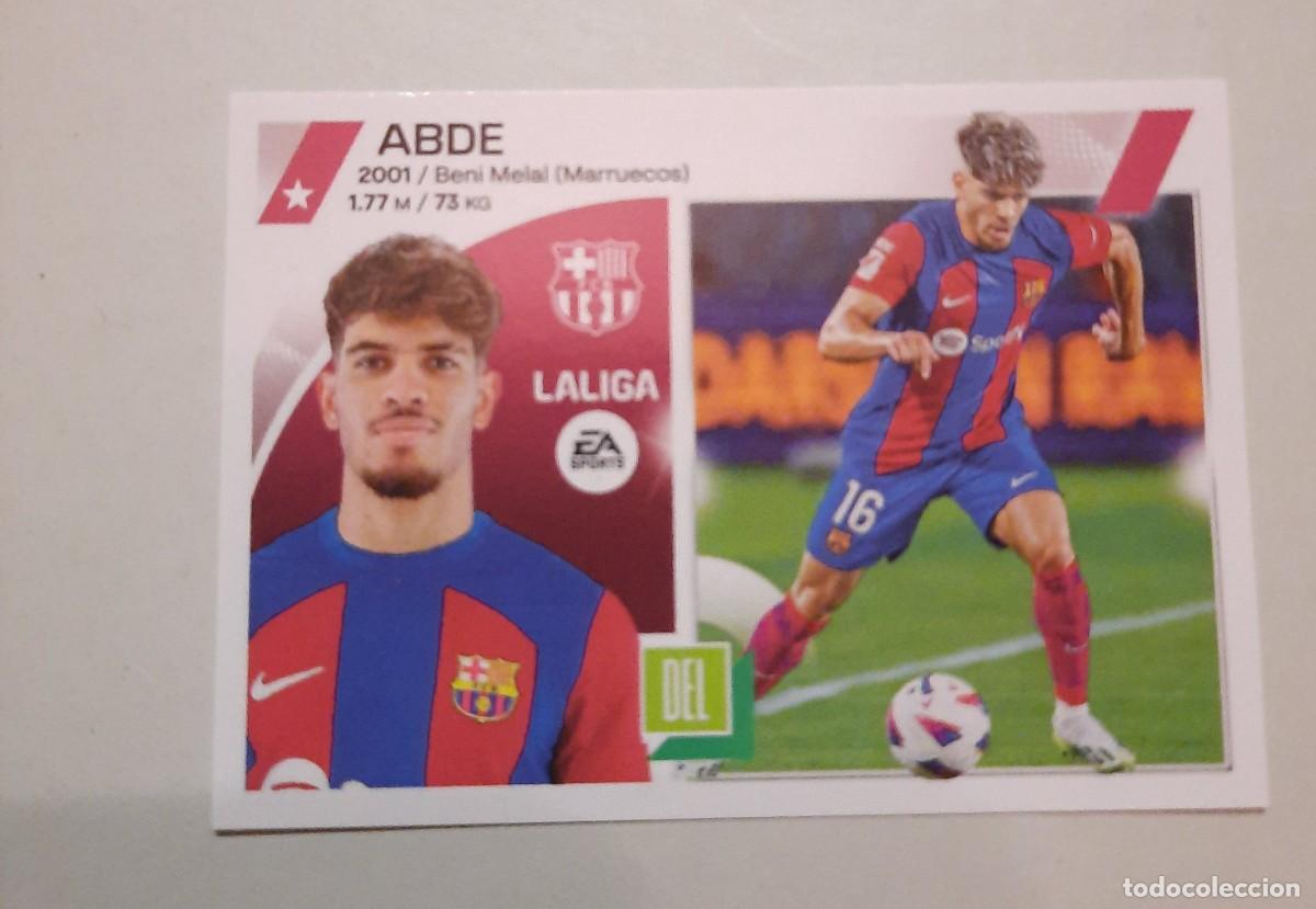 Football Stickers: FC Barcelona Coloca 18BIS Abde Este Panini 2023-24