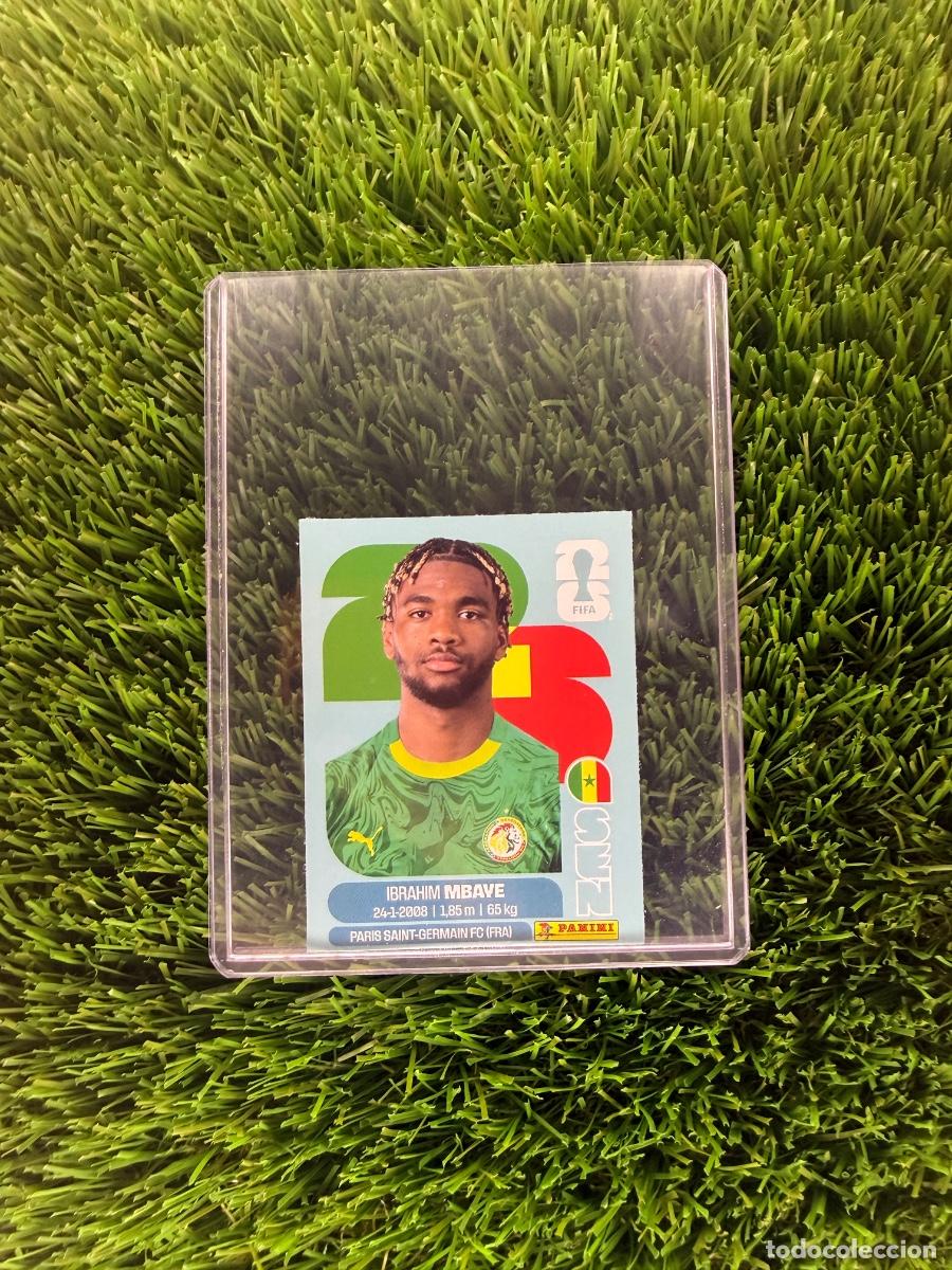 Cromos de Futebol: N&ordm; SEN17B Ibrahim Mbaye Actualizaci&oacute;n Senegal Mundial 2026 Stickers