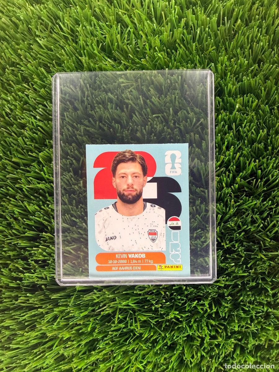 Cromos de Futebol: N&ordm; IRQ17B Kevin Yakob Actualizaci&oacute;n Iraq Mundial 2026 Stickers
