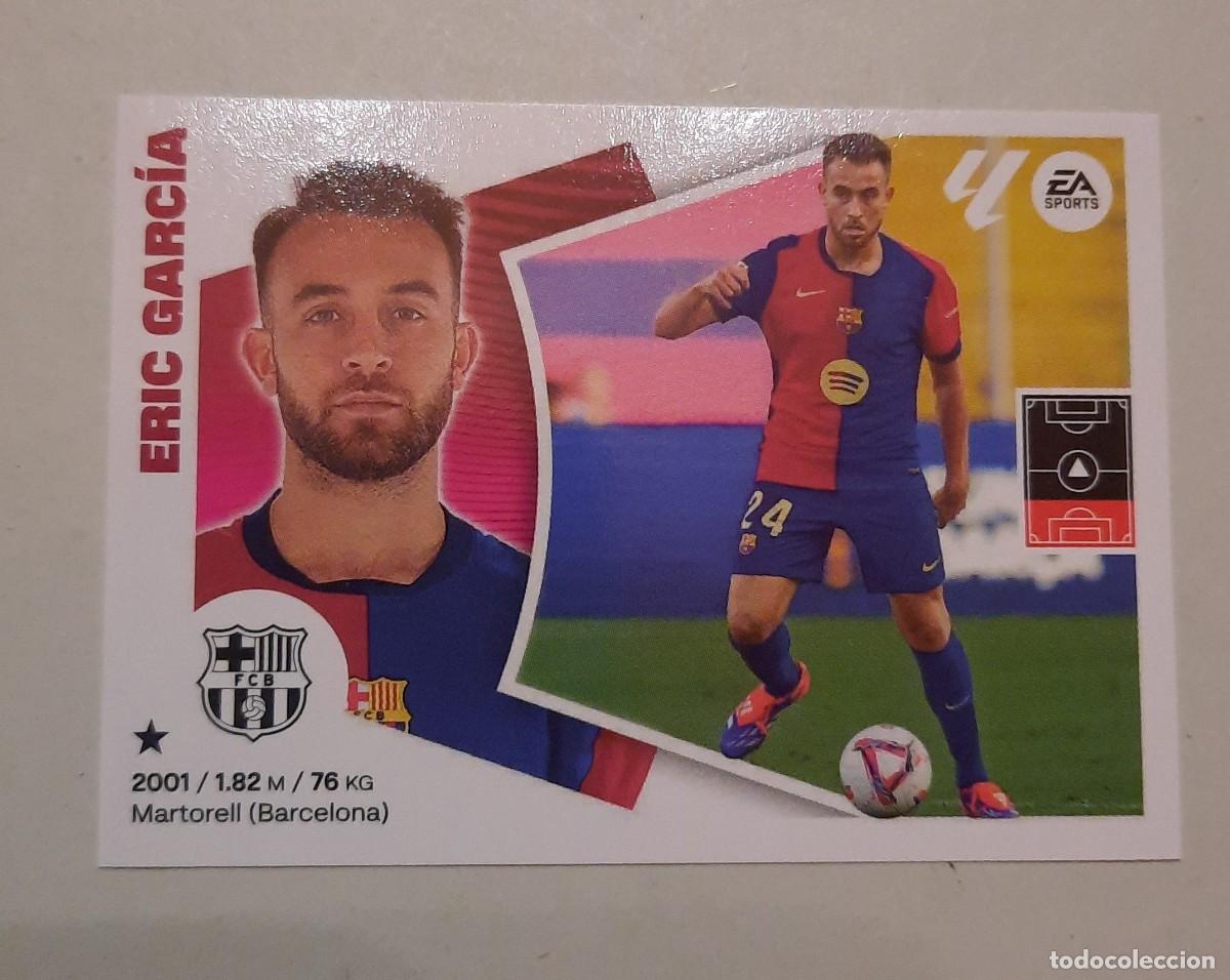 Football Stickers: Eric Garc&iacute;a Coloca 6BIS FC Barcelona Este Panini 2024-25