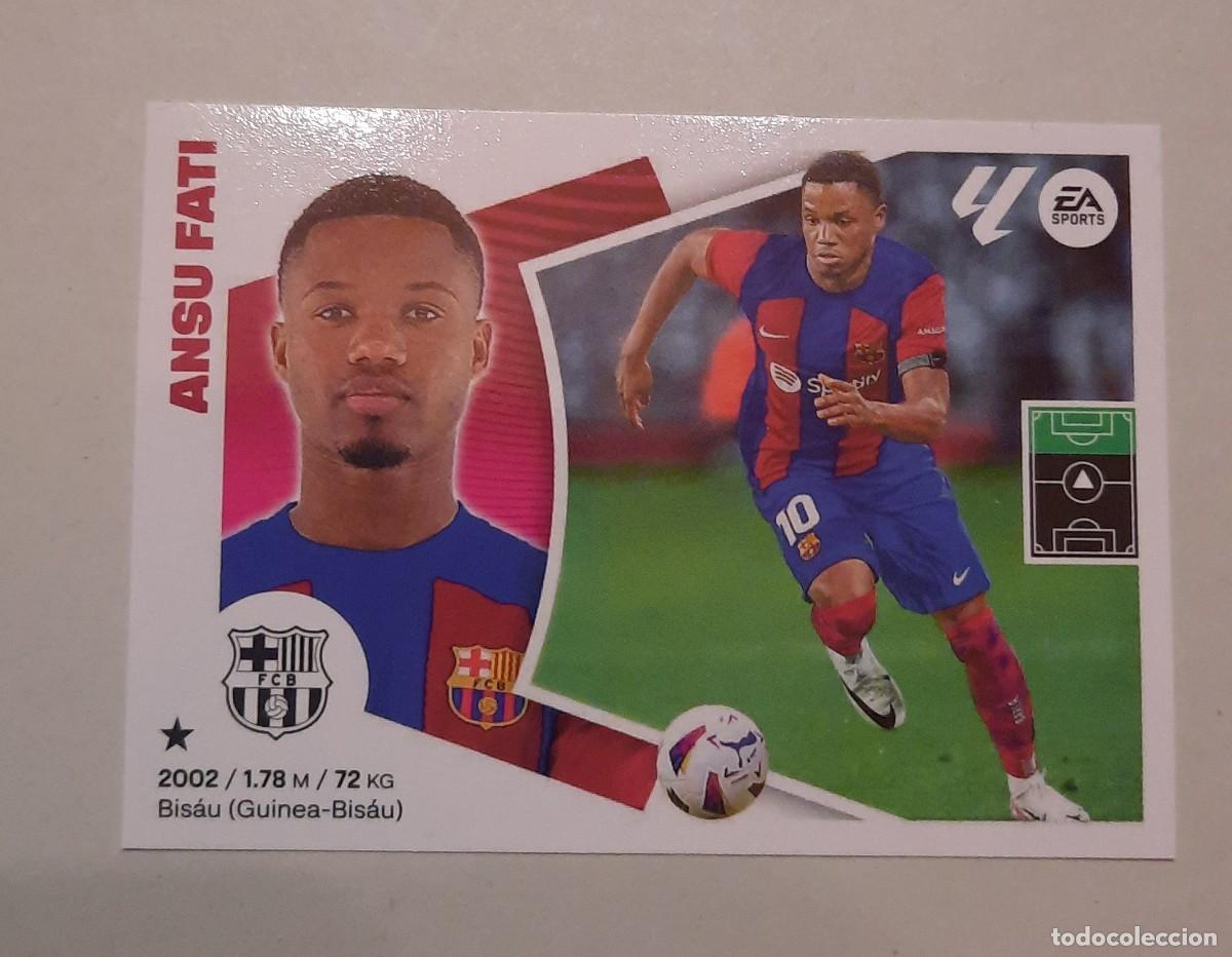 Football Stickers: Ansu Fati Coloca 19BIS FC Barcelona Este Panini 2024-25