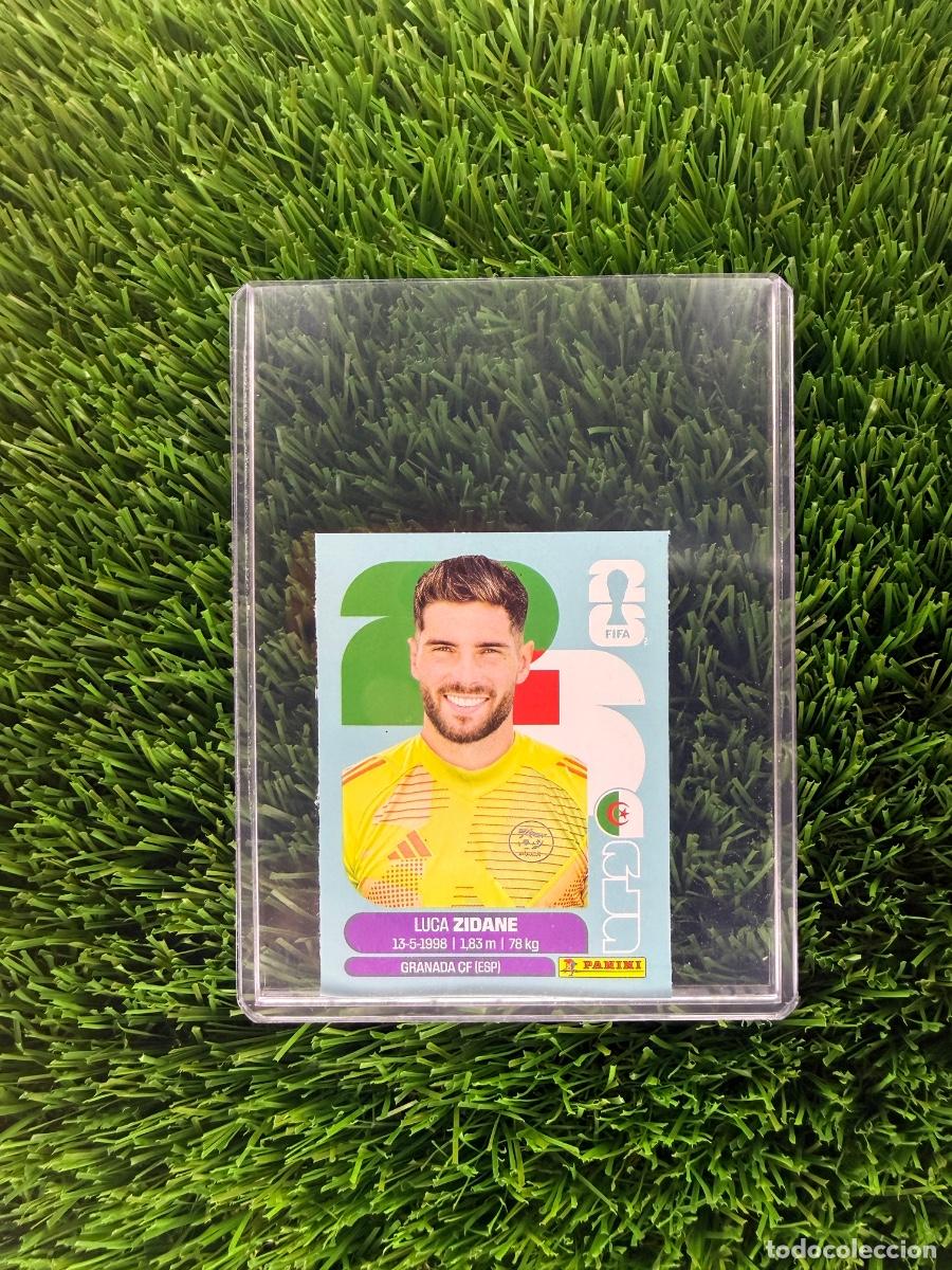Cromos de Futebol: N&ordm; ALG2B Luca Zidane Actualizaci&oacute;n Argelia Mundial 2026 Stickers
