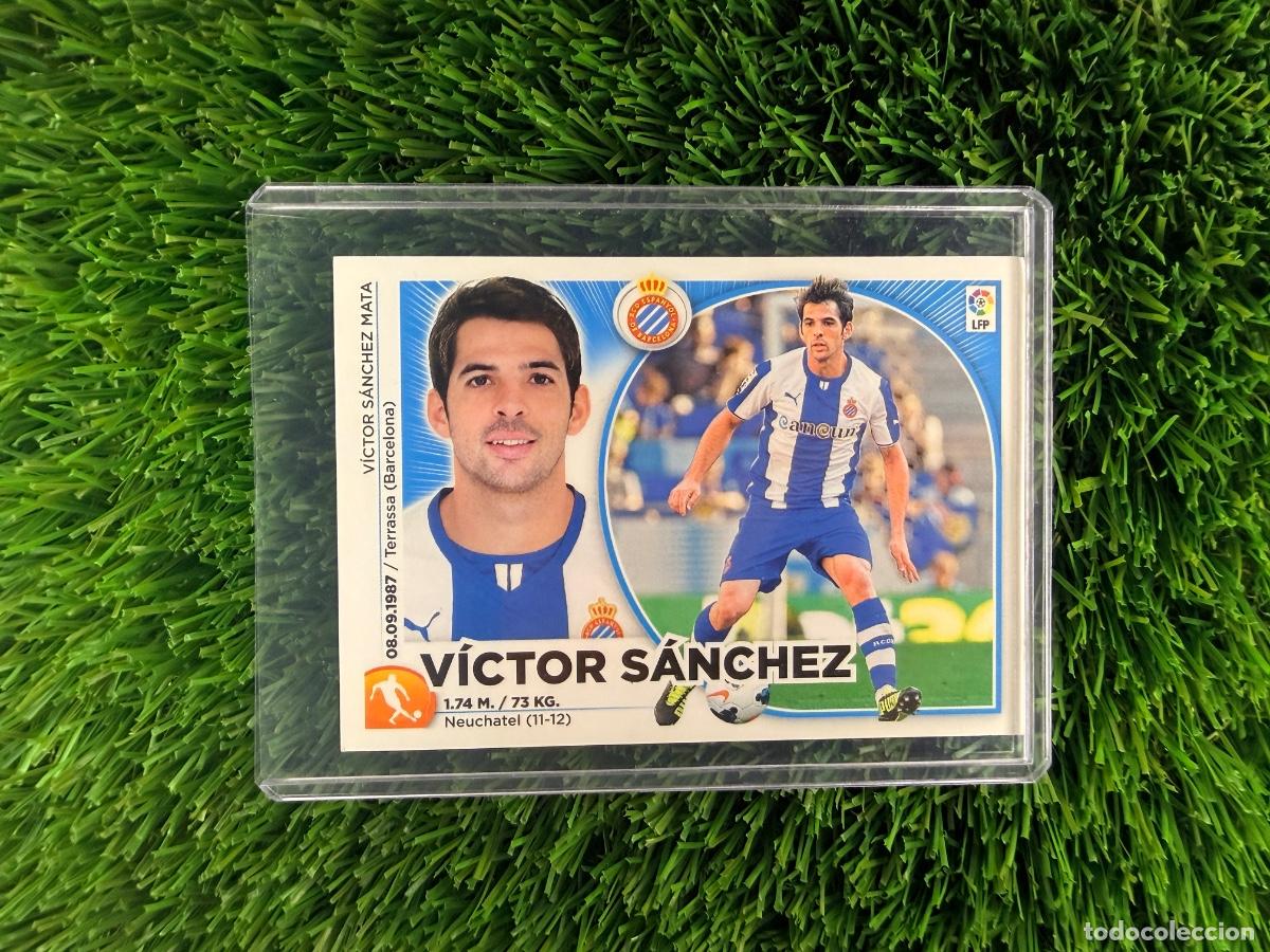 Fu&szlig;ball-Sticker: N&ordm; 11 V&iacute;ctor S&aacute;nchez RCD Espanyol Liga Este 14 15