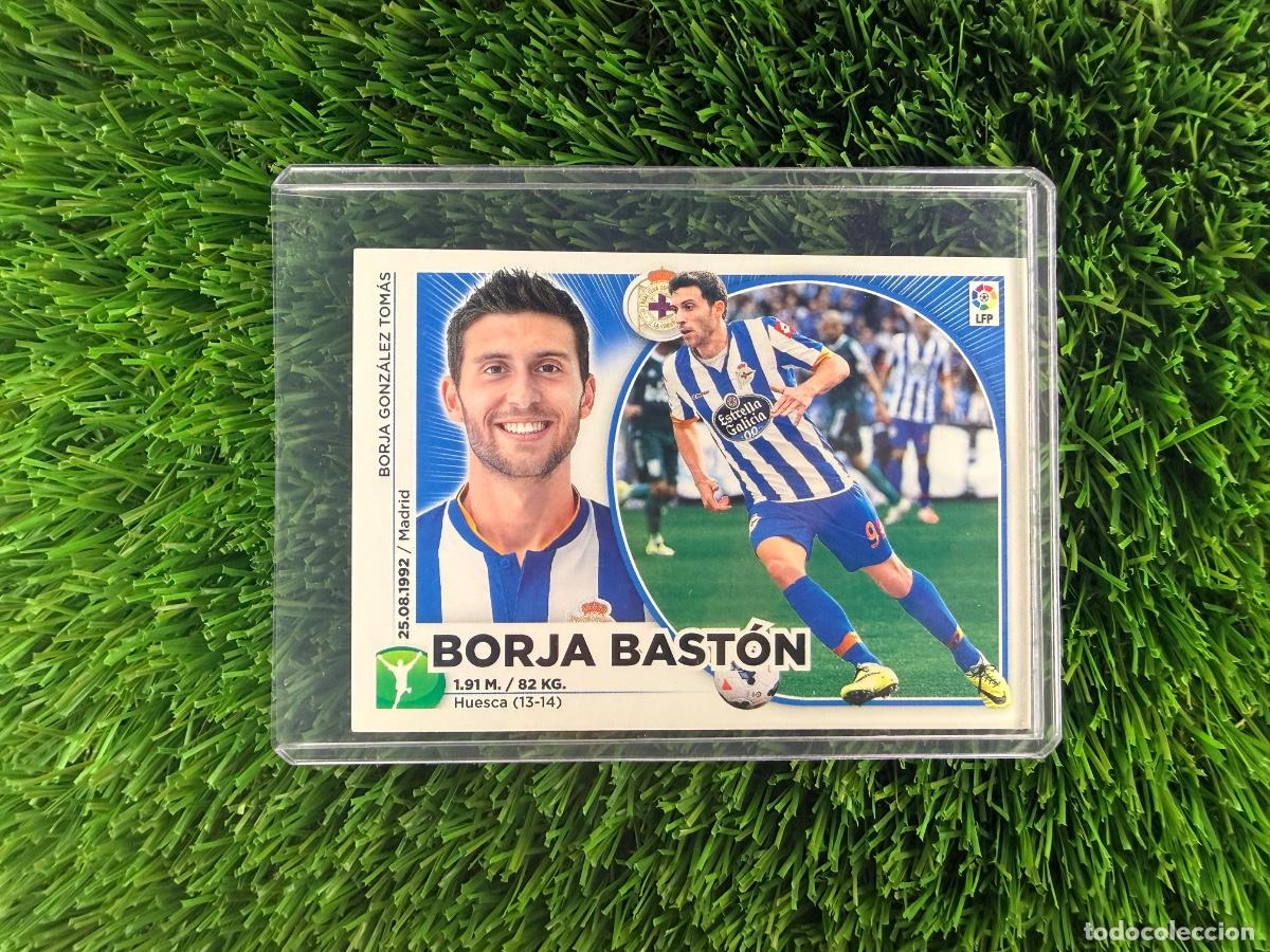 Cromos de Futebol: N&ordm; 18 Borja Bast&oacute;n RC Deportivo Liga Este 14 15