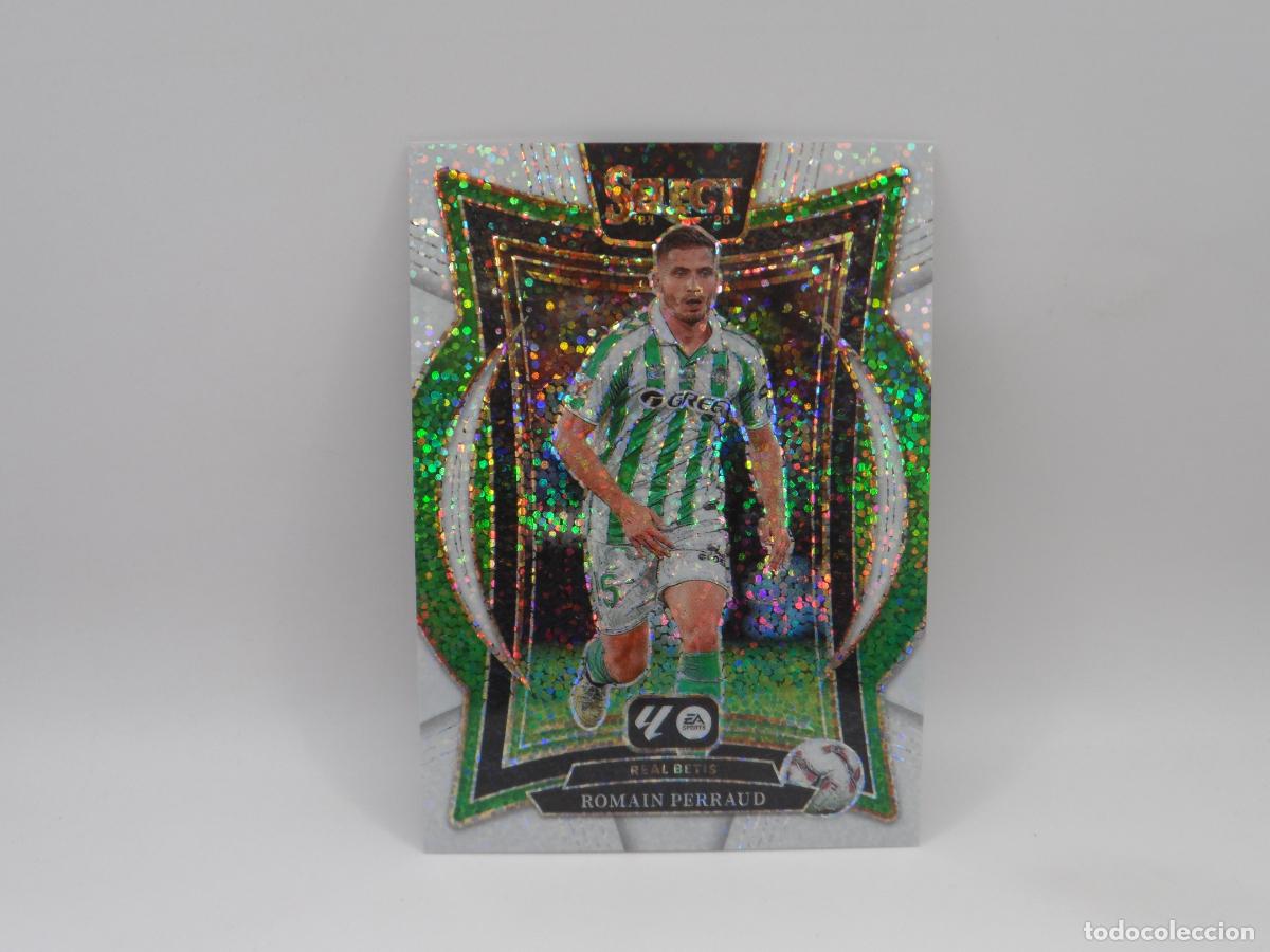 Figurine di Calcio: 39 ROMAIN PERRAUD PARALELA WHITE SPARKLE BETIS PANINI SELECT 2024 2025 24 25