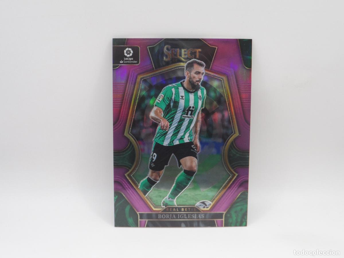Figurine di Calcio: 154 BORJA IGLESIAS NUMERADA /75 PURPLE BETIS PANINI SELECT 2022 2023 22 23 PRIZM