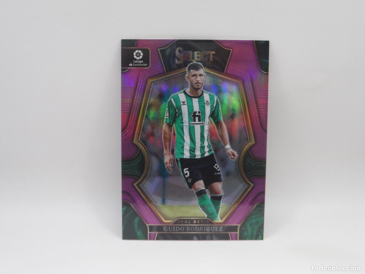 Figurine di Calcio: 155 GUIDO RODRIGUEZ NUMERADA /75 PURPLE PANINI SELECT 2022 2023 22 23 PRIZM