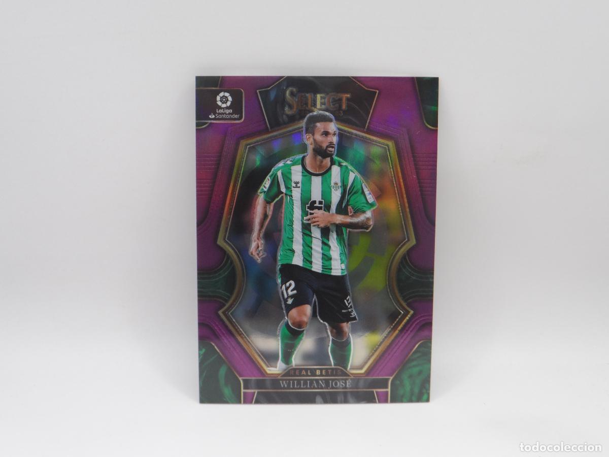 Figurine di Calcio: 158 WILLIAN JOSE NUMERADA /75 PURPLE BETIS PANINI SELECT 2022 2023 22 23 PRIZM