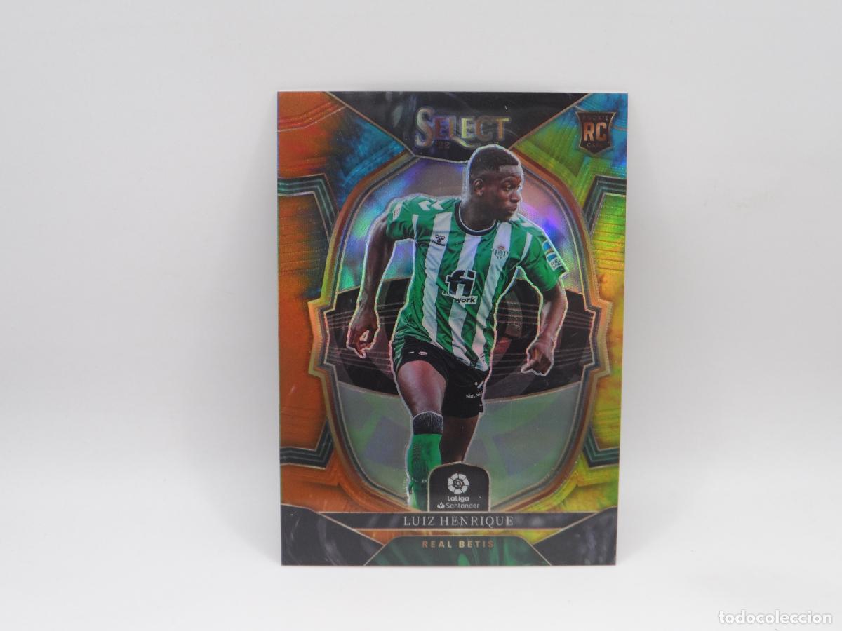 Figurine di Calcio: 68 LUIZ HENRIQUE NUMERADA /35 TIE-DYE ROOKIE BETIS PANINI SELECT 2022 2023 22 23 PRIZM