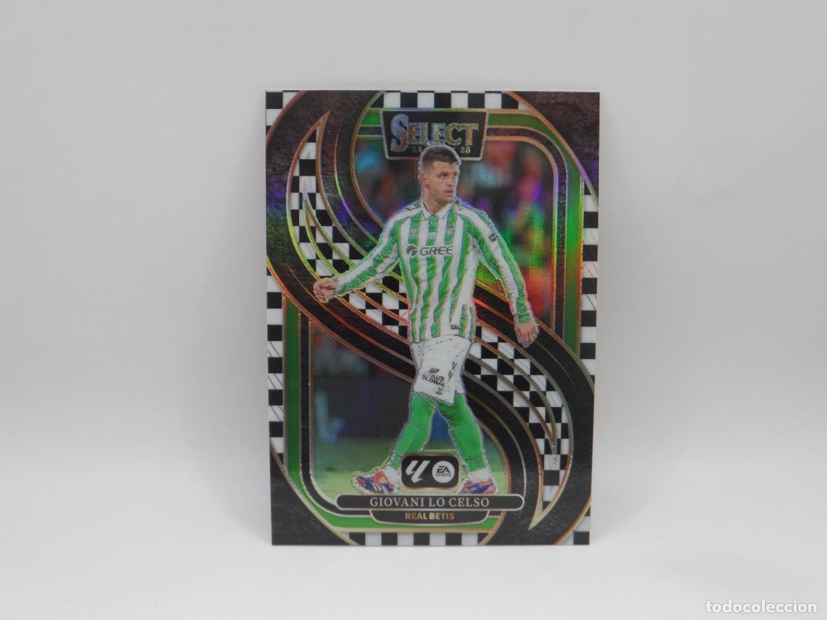 Figurine di Calcio: 138 LO CELSO CHECKERBOARD PRIZM BETIS PANINI SELECT 2024 2025 24 25