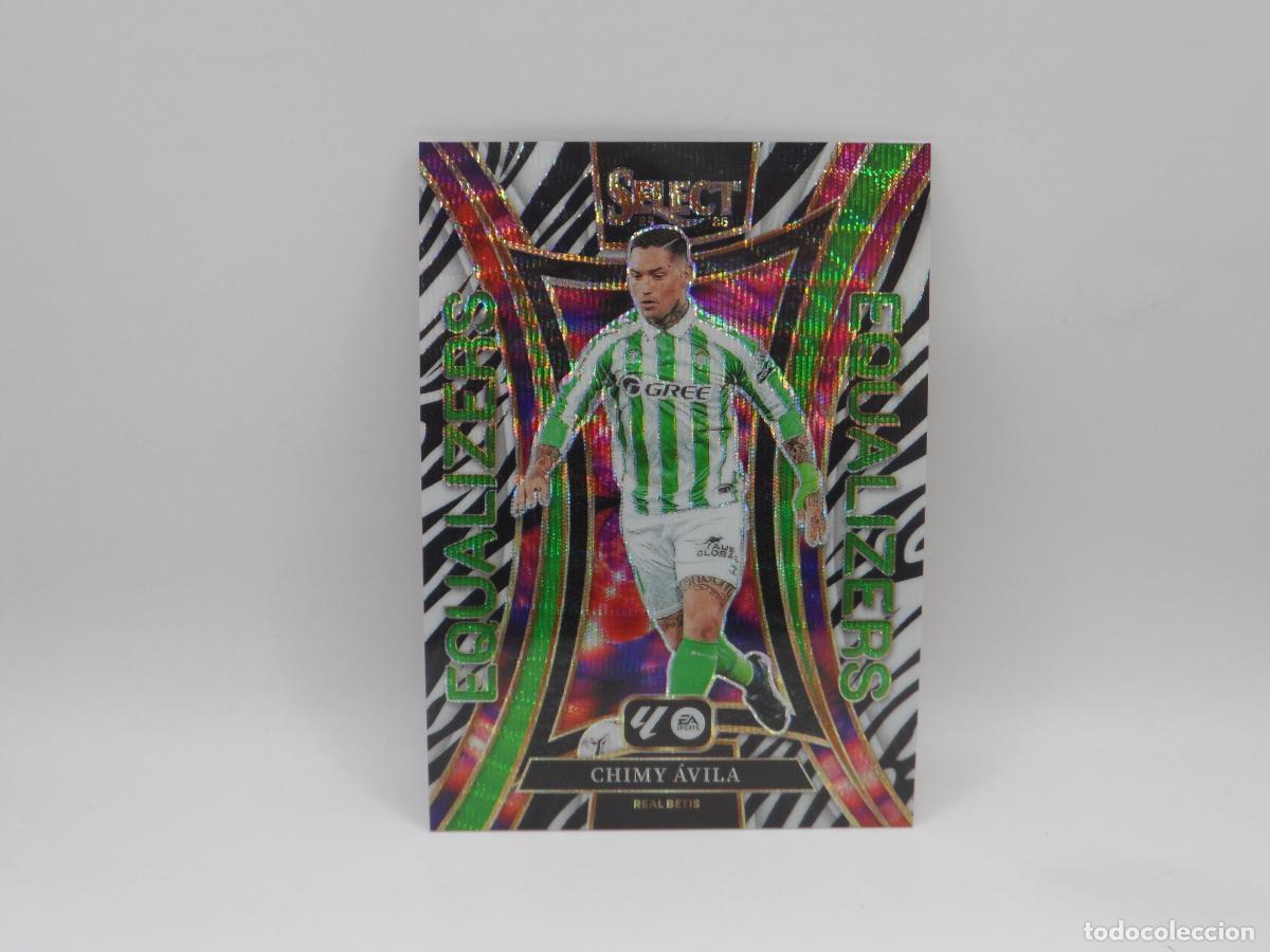Fu&szlig;ball-Sticker: 15 CHIMY AVILA ZEBRA PRIZM EQUALIZERS BETIS PANINI SELECT LIGA 2024 2025 24 25