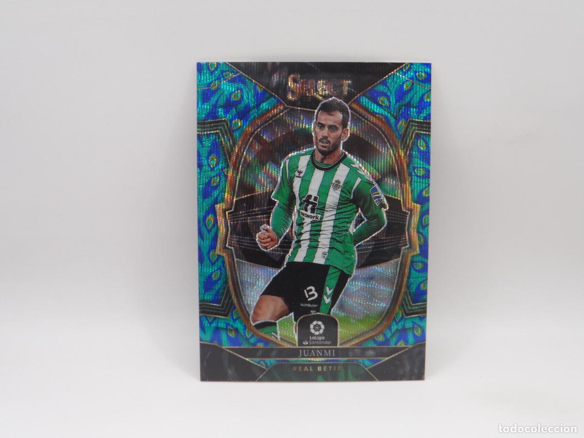 Fu&szlig;ball-Sticker: 66 JUANMI PARALELA PEACOCK BETIS PANINI SELECT LIGA 2022 2023 22 23 PRIZM