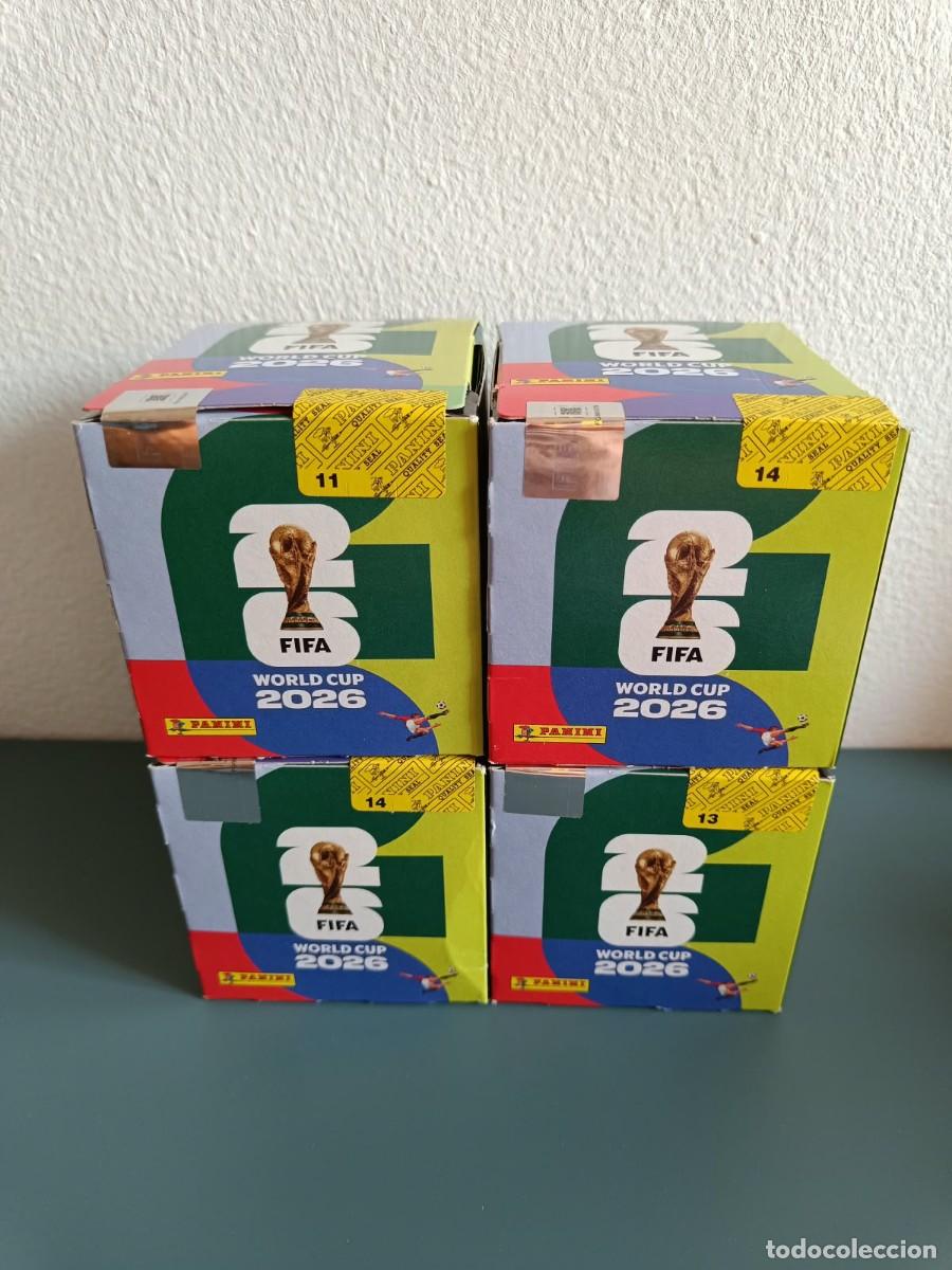 Fu&szlig;ball-Sticker: Caja Panini Mundial FIFA 2026