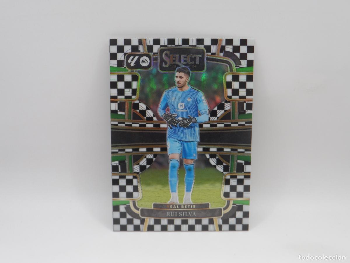 Fu&szlig;ball-Sticker: 62 RUI SILVA CHECKERBOARD BETIS PANINI SELECT LIGA 2023 2024 23 24 PRIZM