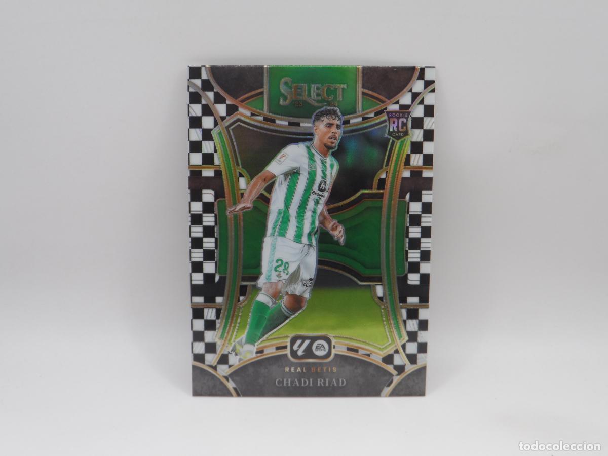 Fu&szlig;ball-Sticker: 166 CHADI RIAD ROOKIE CHECKERBOARD BETIS PANINI SELECT LIGA 2023 2024 23 24 PRIZM