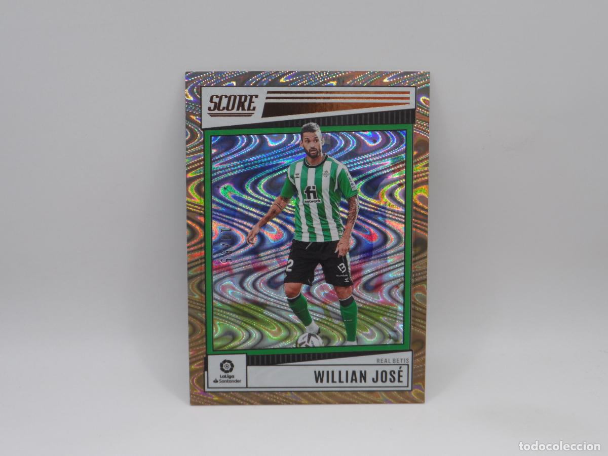 Fu&szlig;ball-Sticker: 140 WILLIAN JOSE NUMERADA /55 BETIS PANINI SCORE 2022 2023 22 23
