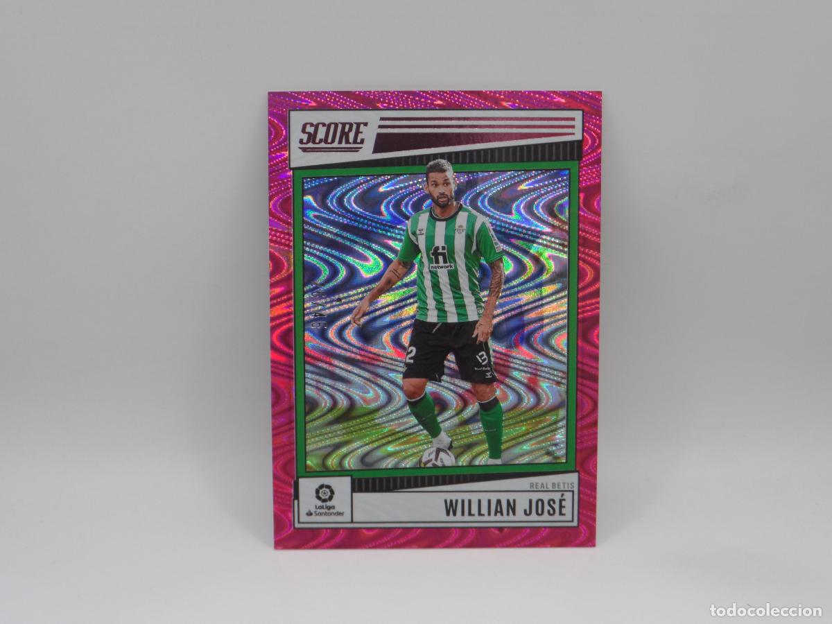 Fu&szlig;ball-Sticker: 140 WILLIAN JOSE NUMERADA /45 BETIS PANINI SCORE 2022 2023 22 23