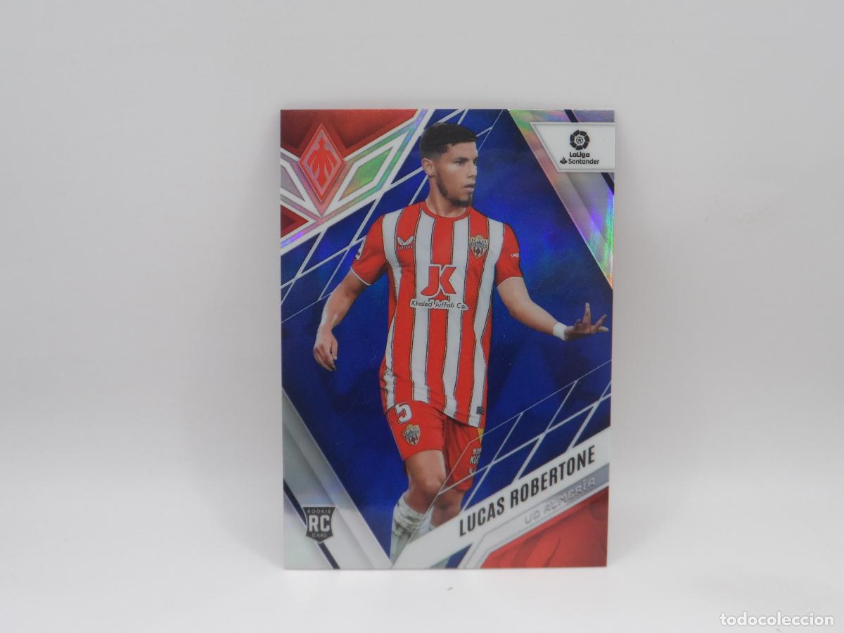 Fu&szlig;ball-Sticker: 256 LUCAS ROBERTONE NUMERADA /49 ALMERIA PANINI PHOENIX CHRONICLES SOCCER 2022 2023 22 23 ROOKIE