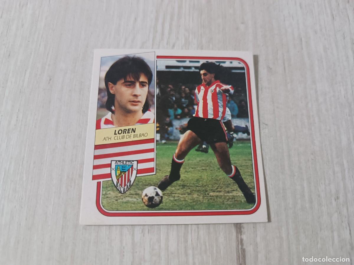 Football Stickers: LOREN BAJA LIGA ESTE 89 90. RECUPERADO.