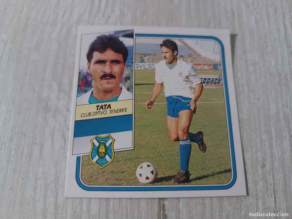 Football Stickers: TATA LIGA ESTE 89 90. RECUPERADO.