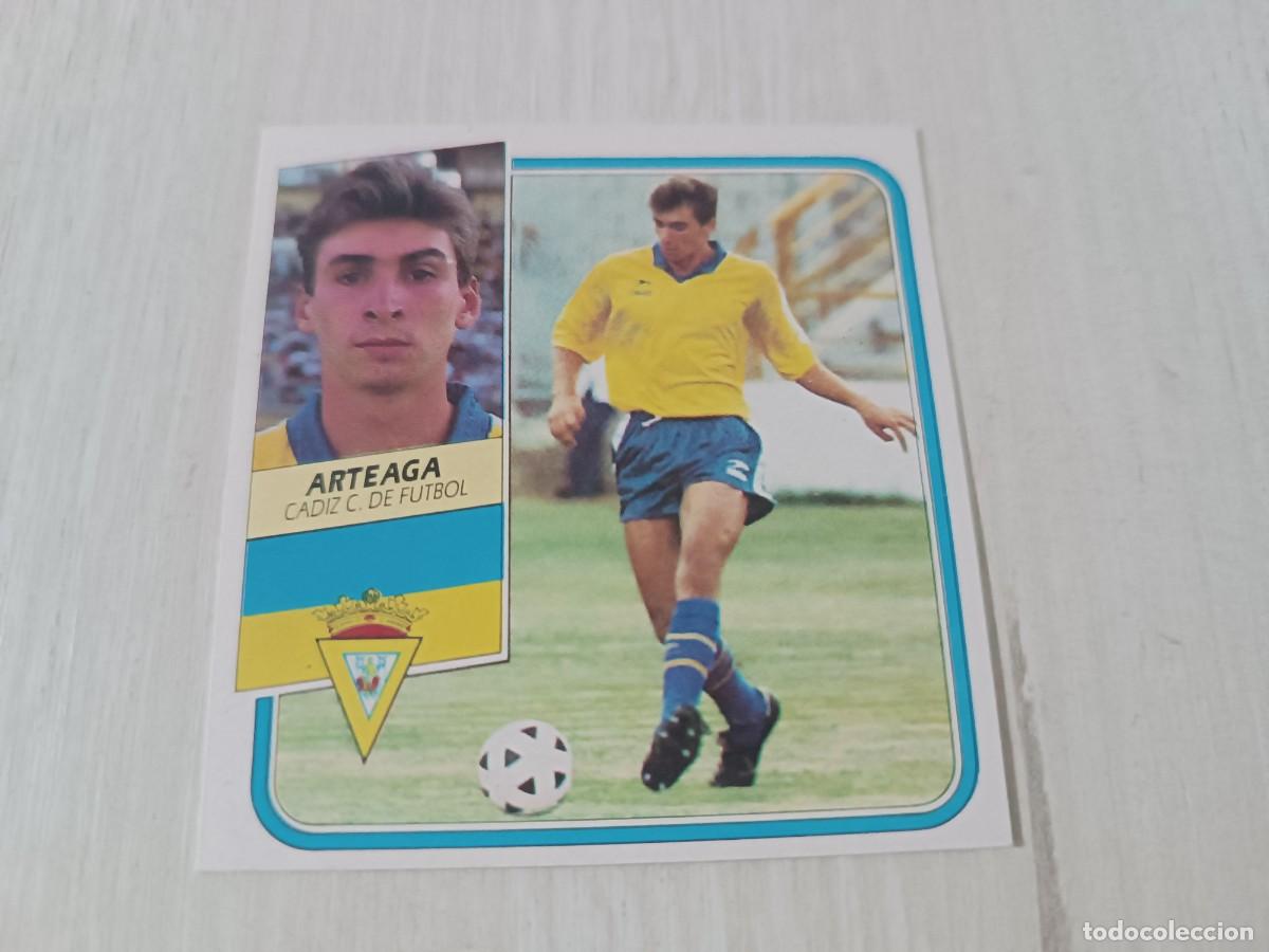 Football Stickers: ARTEAGA COLOCA LIGA ESTE 89 90. RECUPERADO.