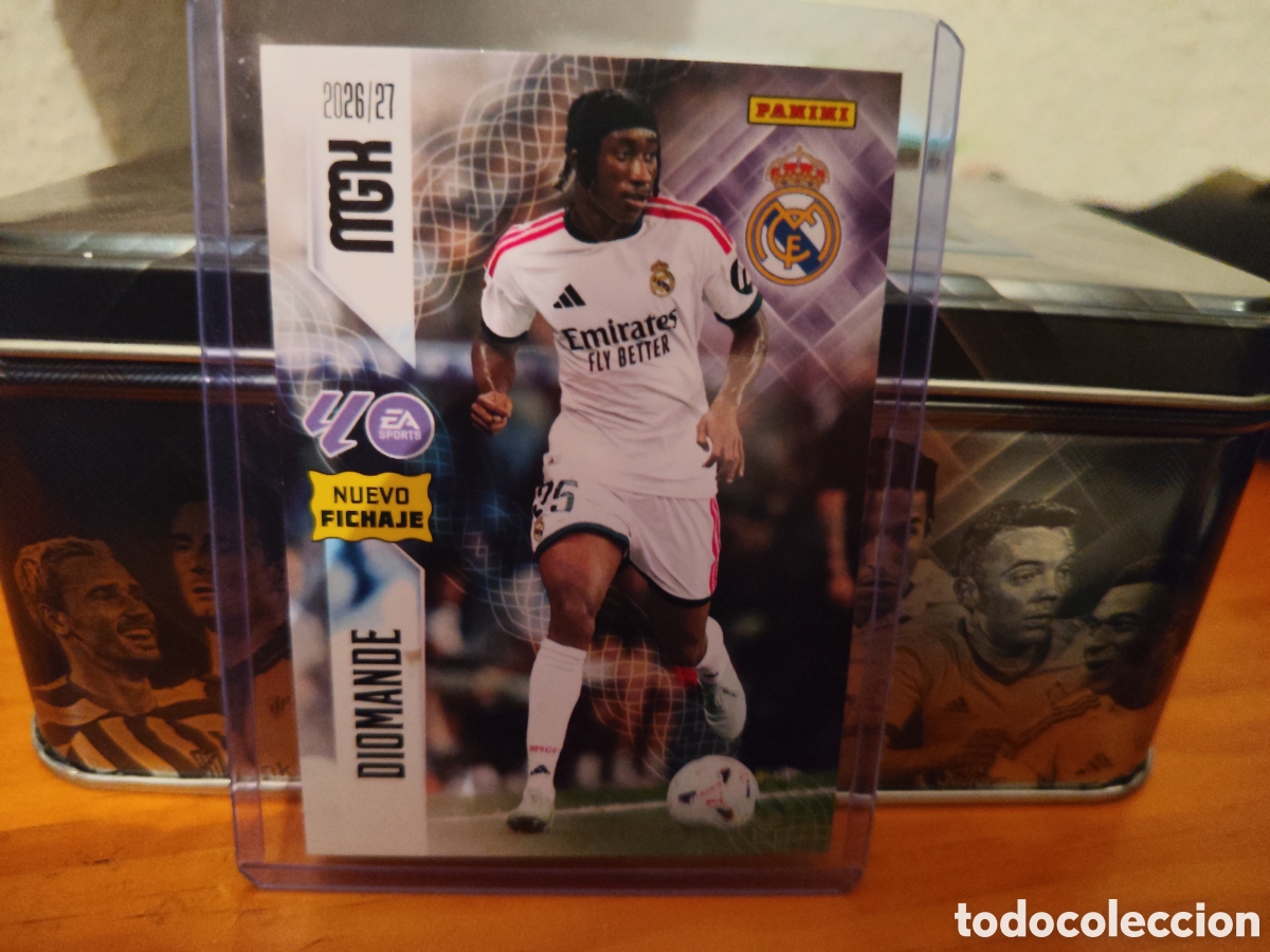 Fu&szlig;ball-Sticker: Yan Diomande Real Madrid