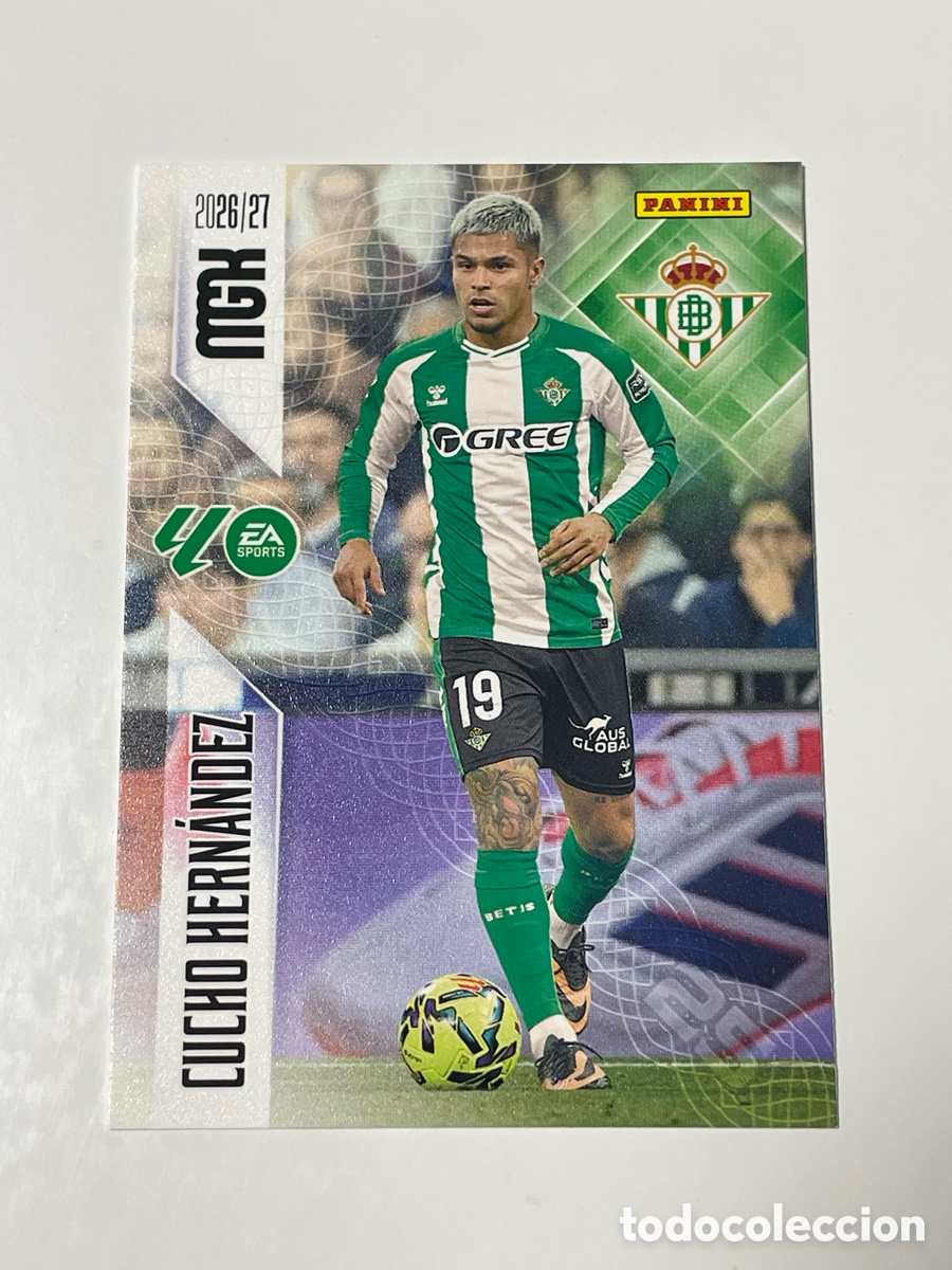 Fu&szlig;ball-Sticker: Cucho Hern&aacute;ndez Betis Panini Megacracks 26/27 #107