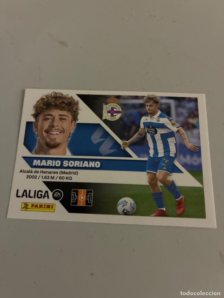 Fu&szlig;ball-Sticker: 13 MARIO SORIANO DEPORTIVO CORU&Ntilde;A LIGA ESTE 2026 2027