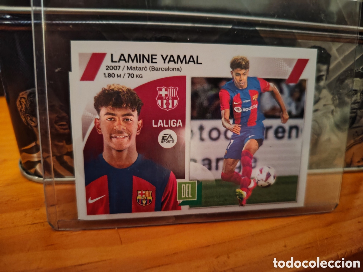 Fu&szlig;ball-Sticker: Lamine Yamal fc Barcelona 2023 24