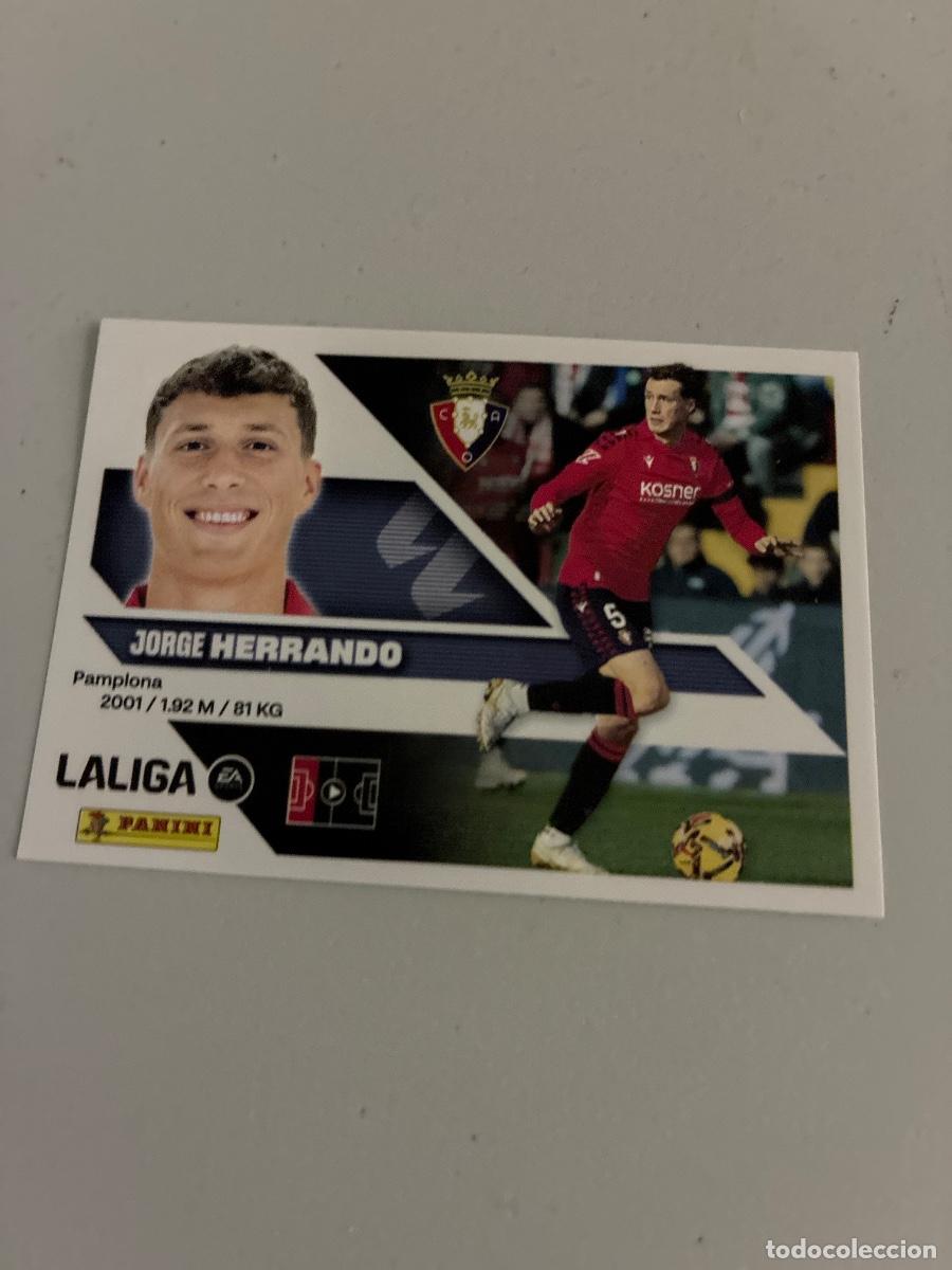 Fu&szlig;ball-Sticker: 7 HERRANDO OSASUNA LIGA ESTE 2026 2027