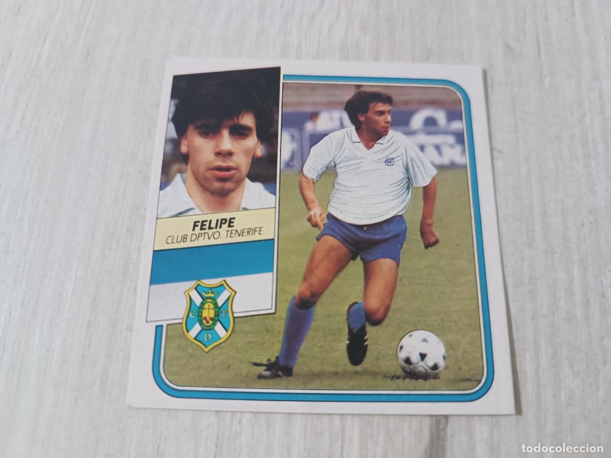 Cromos de f&uacute;tbol: FELIPE FICHAJE 11 BIS LIGA ESTE 89 90. RECUPERADO.