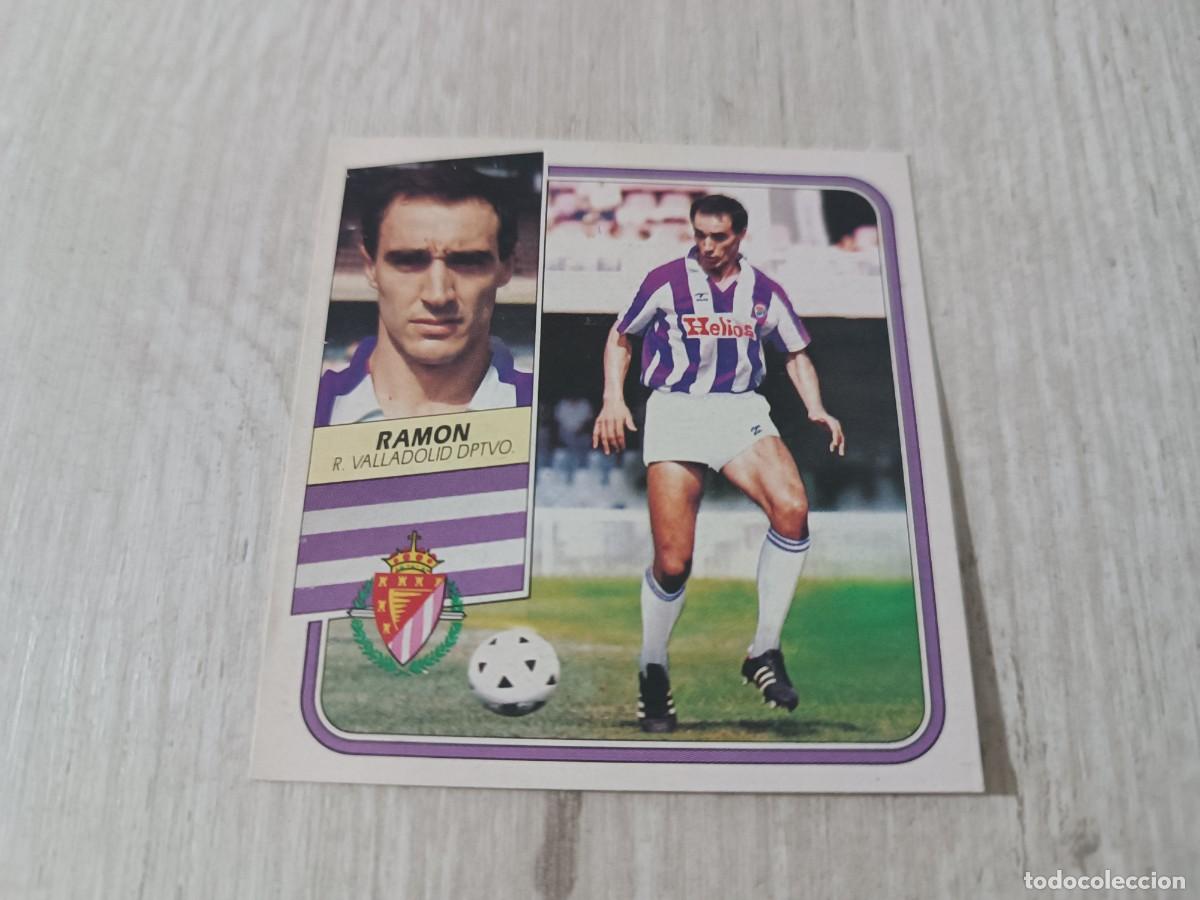 Figurine di Calcio: RAM&Oacute;N FICHAJE 16 LIGA ESTE 89 90. RECUPERADO.