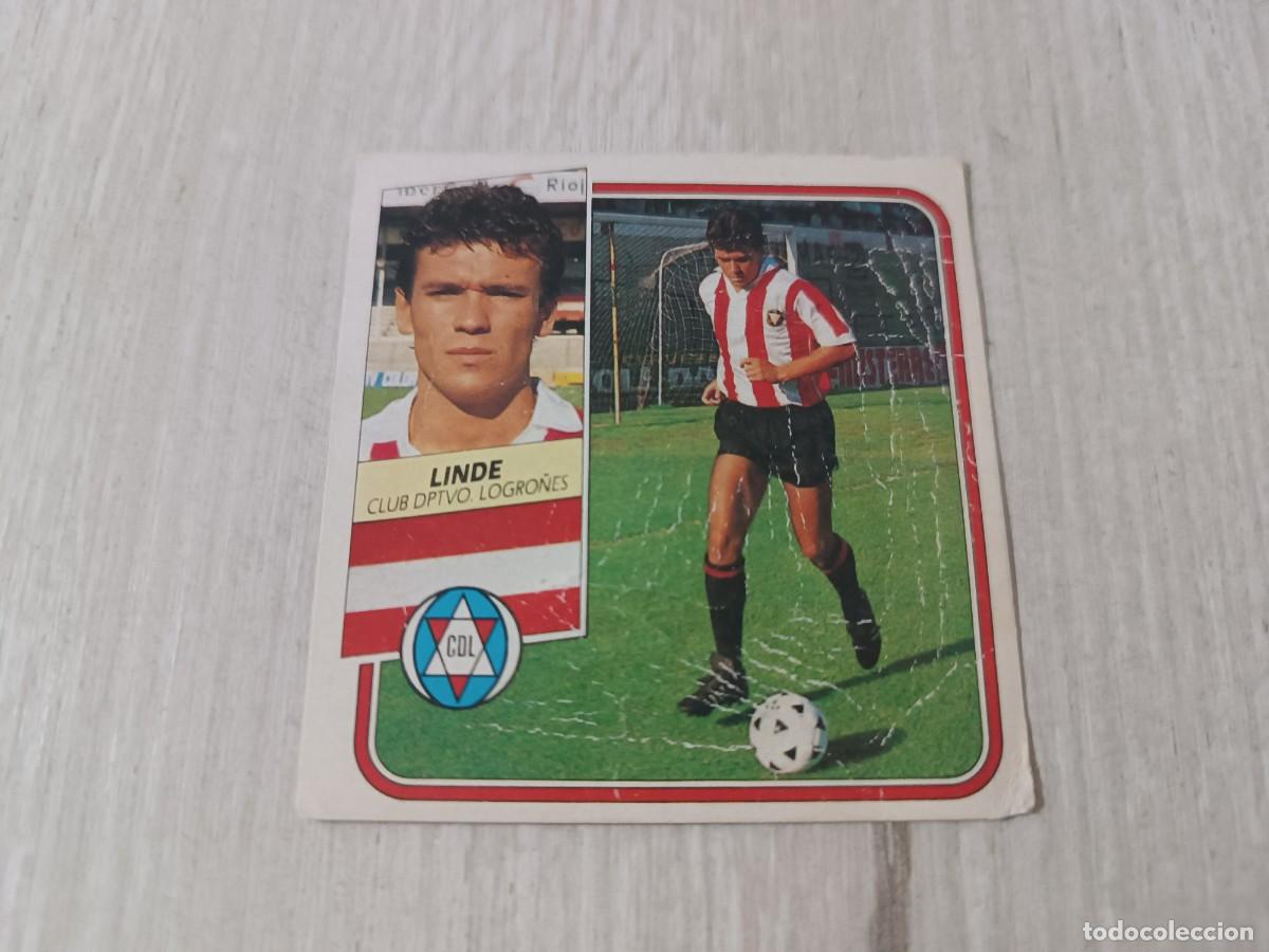 Cartes &agrave; collectionner de Football: LINDE FICHAJE 36 BIS LIGA ESTE 89 90. RECUPERADO.
