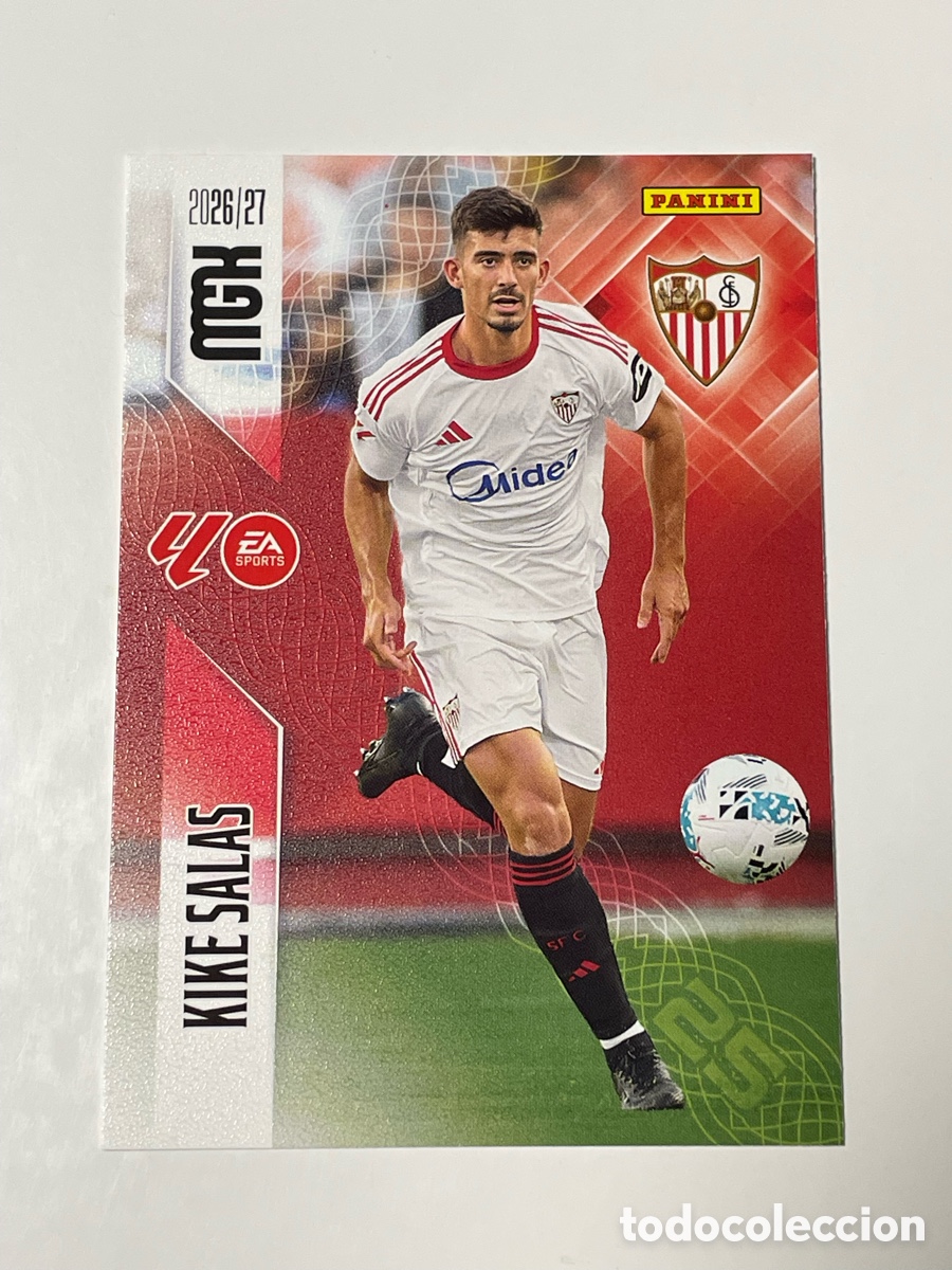 Football Stickers: Kike Salas Sevilla Panini Megacracks 26/27 #330