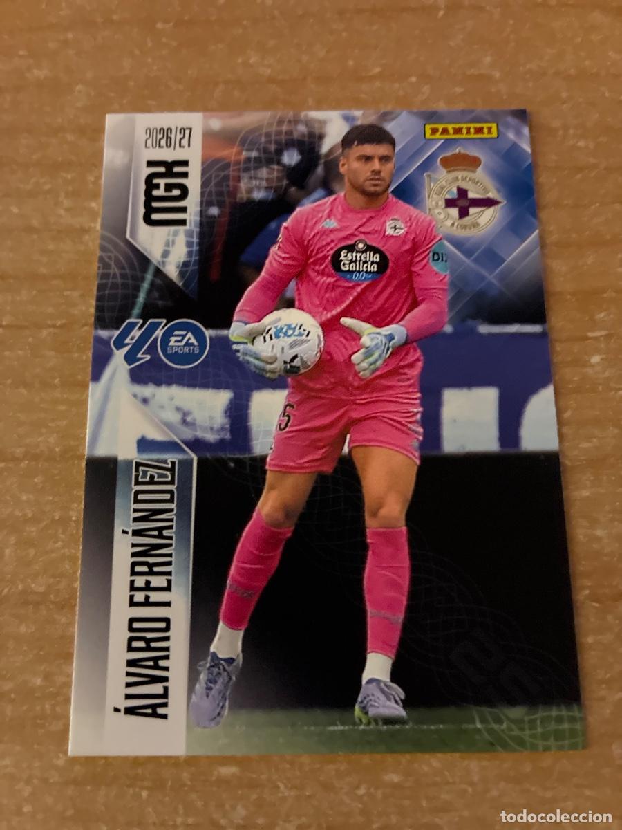 Cartes &agrave; collectionner de Football: 128 ALVARO FERN&Aacute;NDEZ DEPORTIVO CORU&Ntilde;A MEGACRACKS 2026 2027