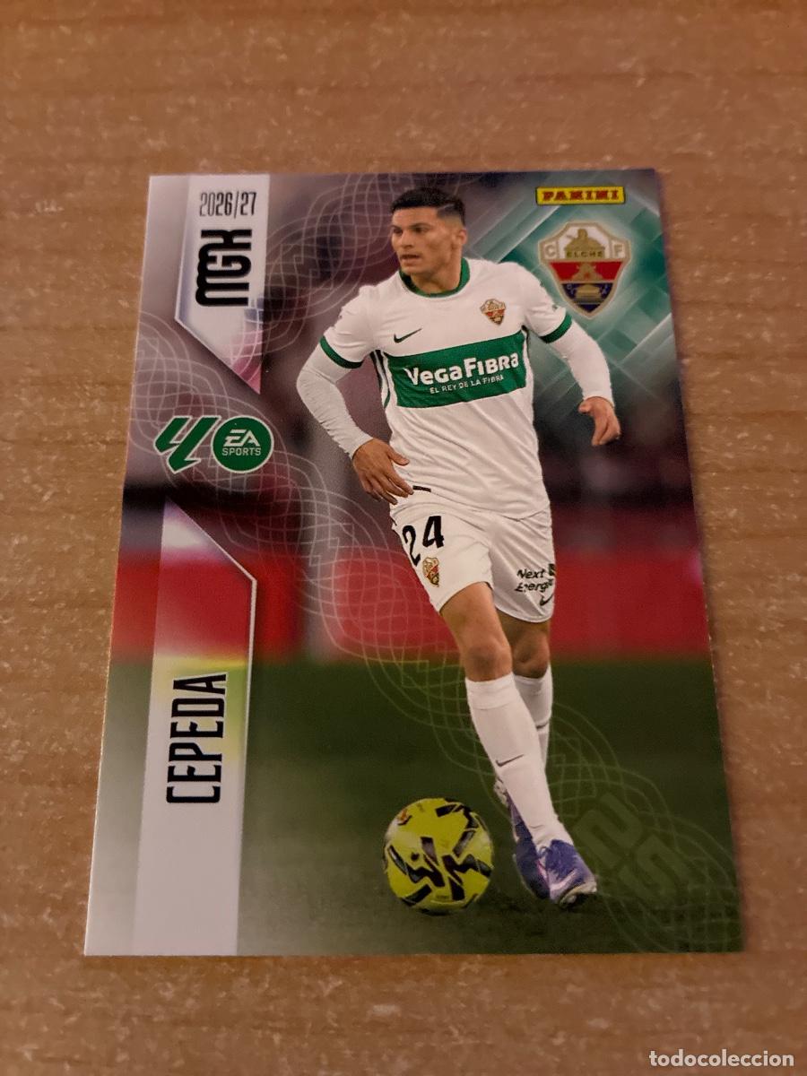 Cromos de f&uacute;tbol: 162 CEPEDA ELCHE MEGACRACKS 2026 2027