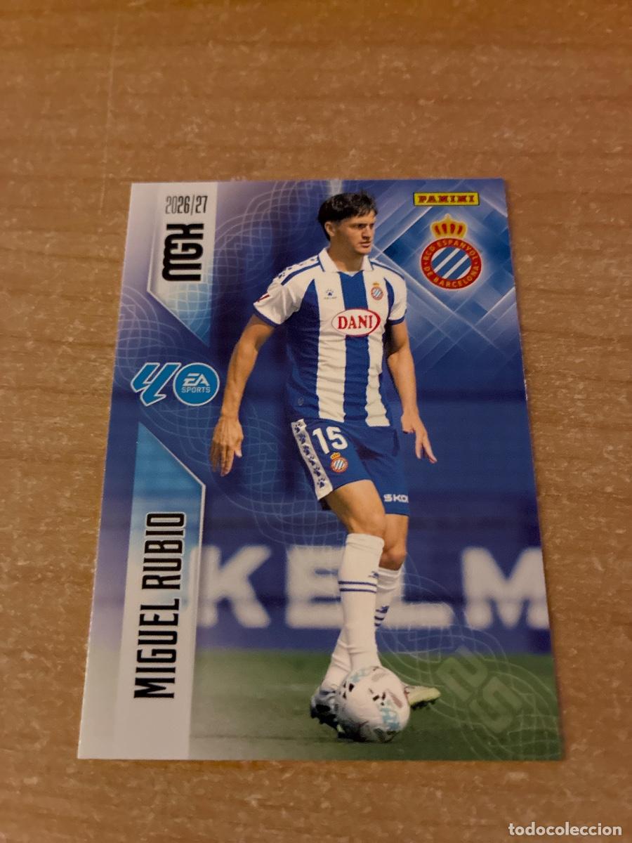 Cromos de f&uacute;tbol: 170 MIGUEL RUBIO ESPANYOL MEGACRACKS 2026 2027