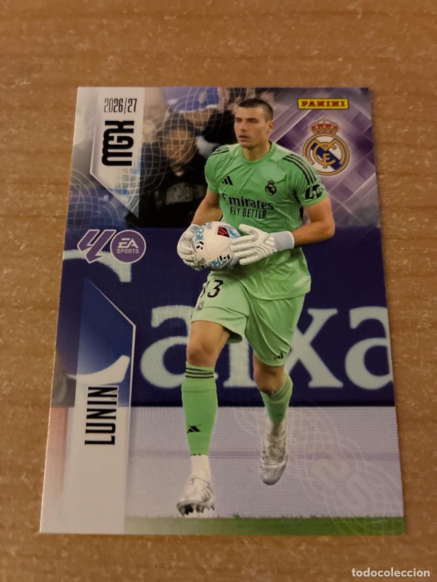 Cromos de f&uacute;tbol: 219 LUNIN REAL MADRID MEGACRACKS 2026 2027