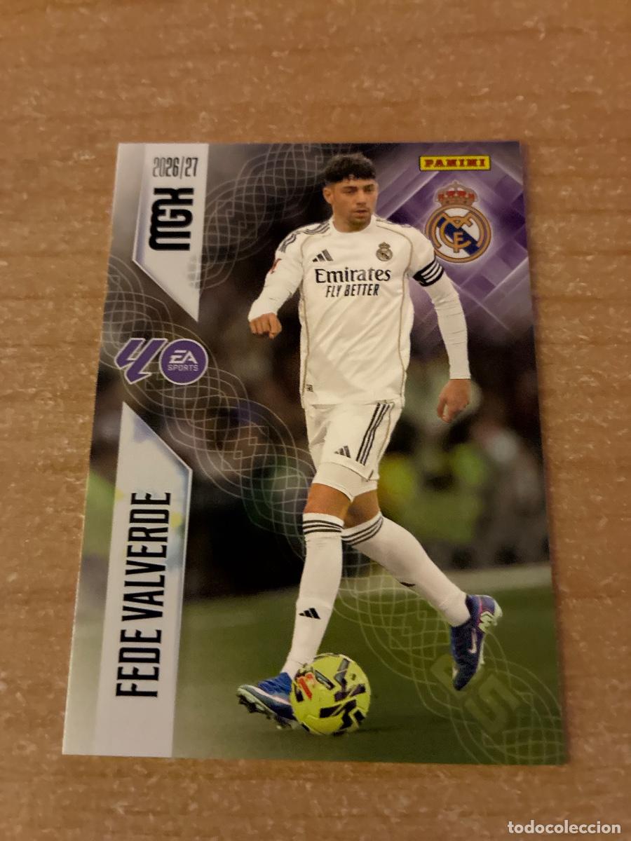 Cromos de f&uacute;tbol: 226 FEDE VALVERDE REAL MADRID MEGACRACKS 2026 2027