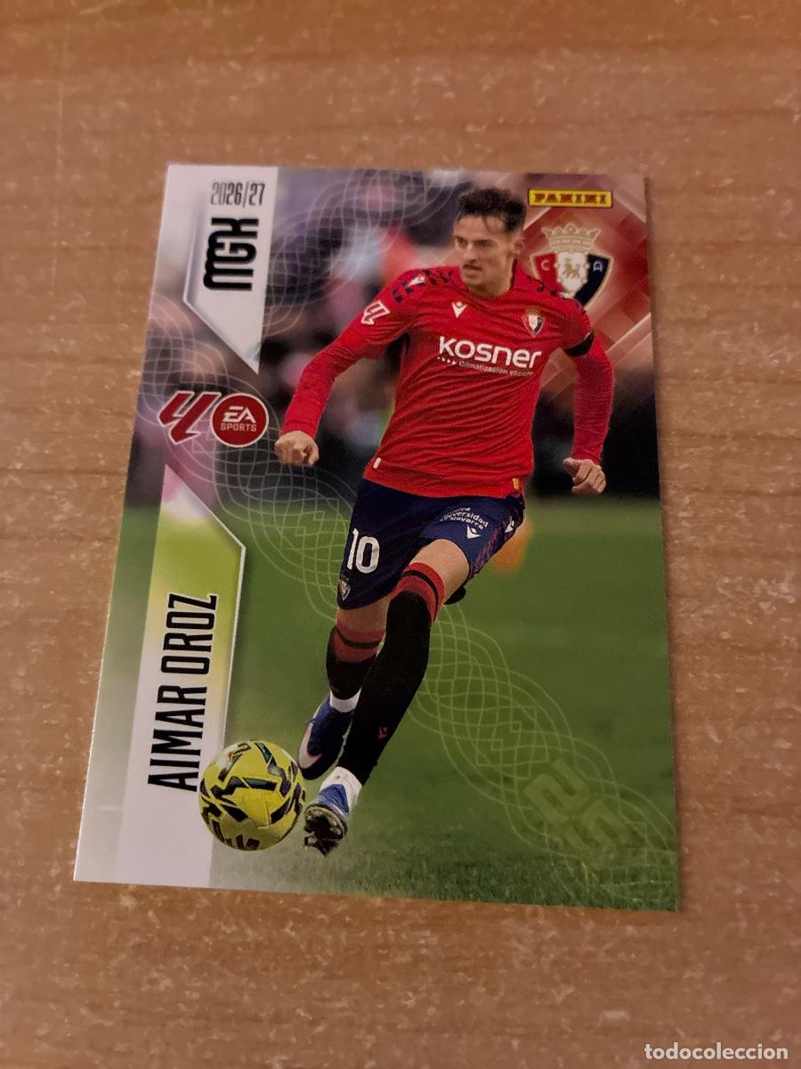 Cromos de f&uacute;tbol: 266 AIMAR OROZ OSASUNA MEGACRACKS 2026 2027