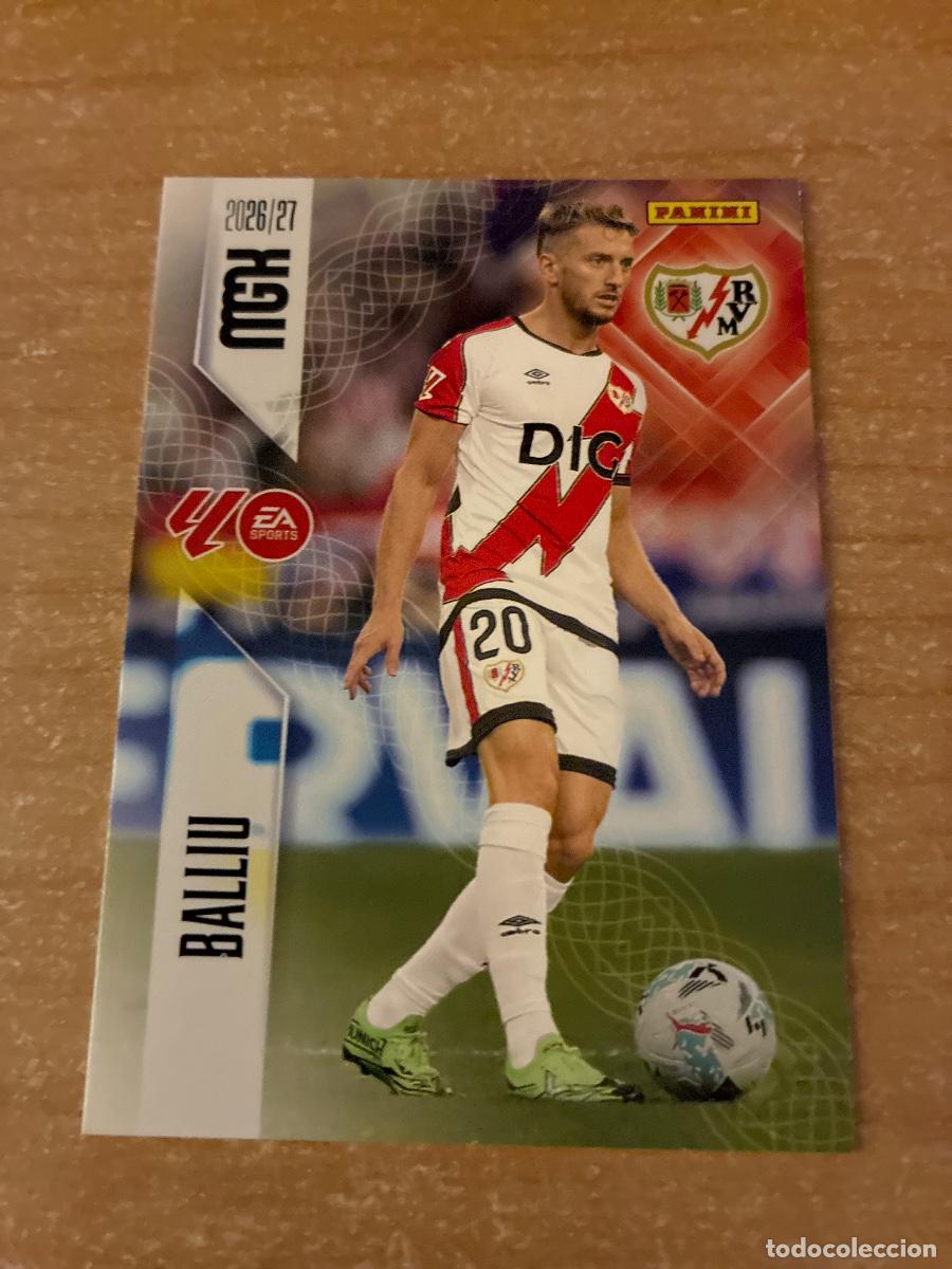 Cromos de f&uacute;tbol: 293 BALLIU RAYO VALLECANO MEGACRACKS 2026 2027