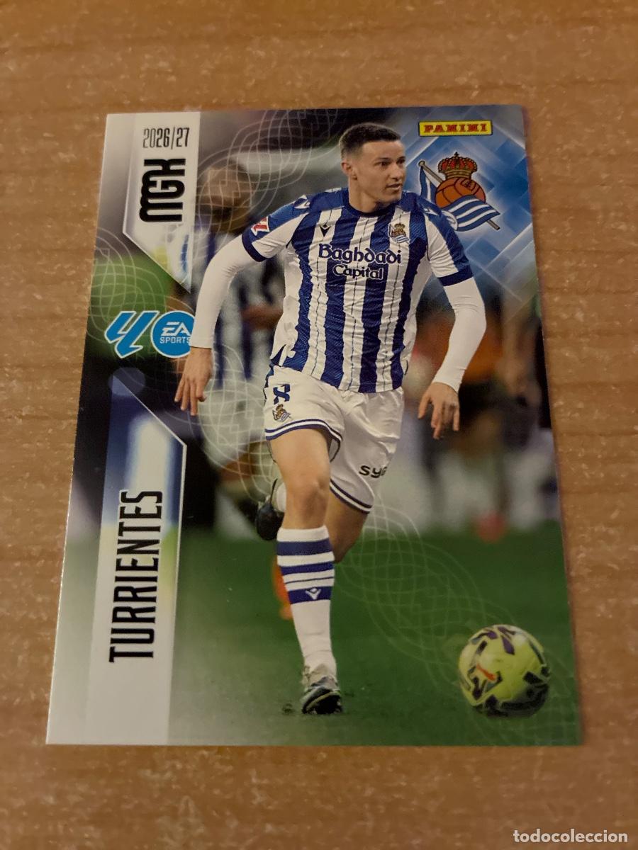 Cromos de f&uacute;tbol: 316 TURRIENTES REAL SOCIEDAD MEGACRACKS 2026 2027
