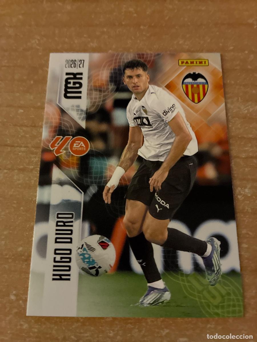 Cromos de f&uacute;tbol: 358 HUGO DURO VALENCIA MEGACRACKS 2026 2027